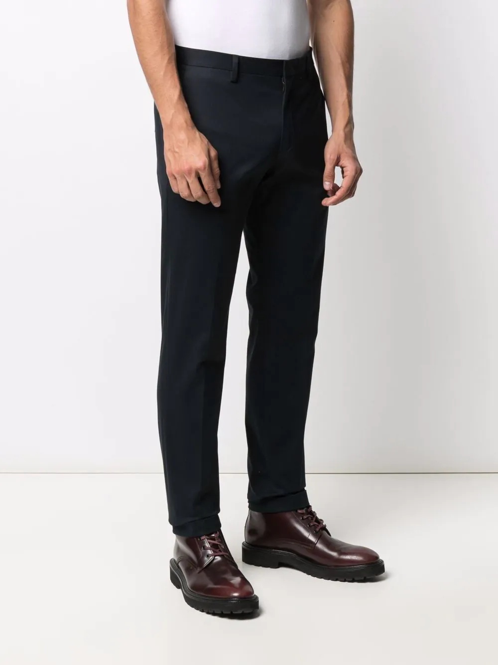 slim-fit tailored trousers - 3