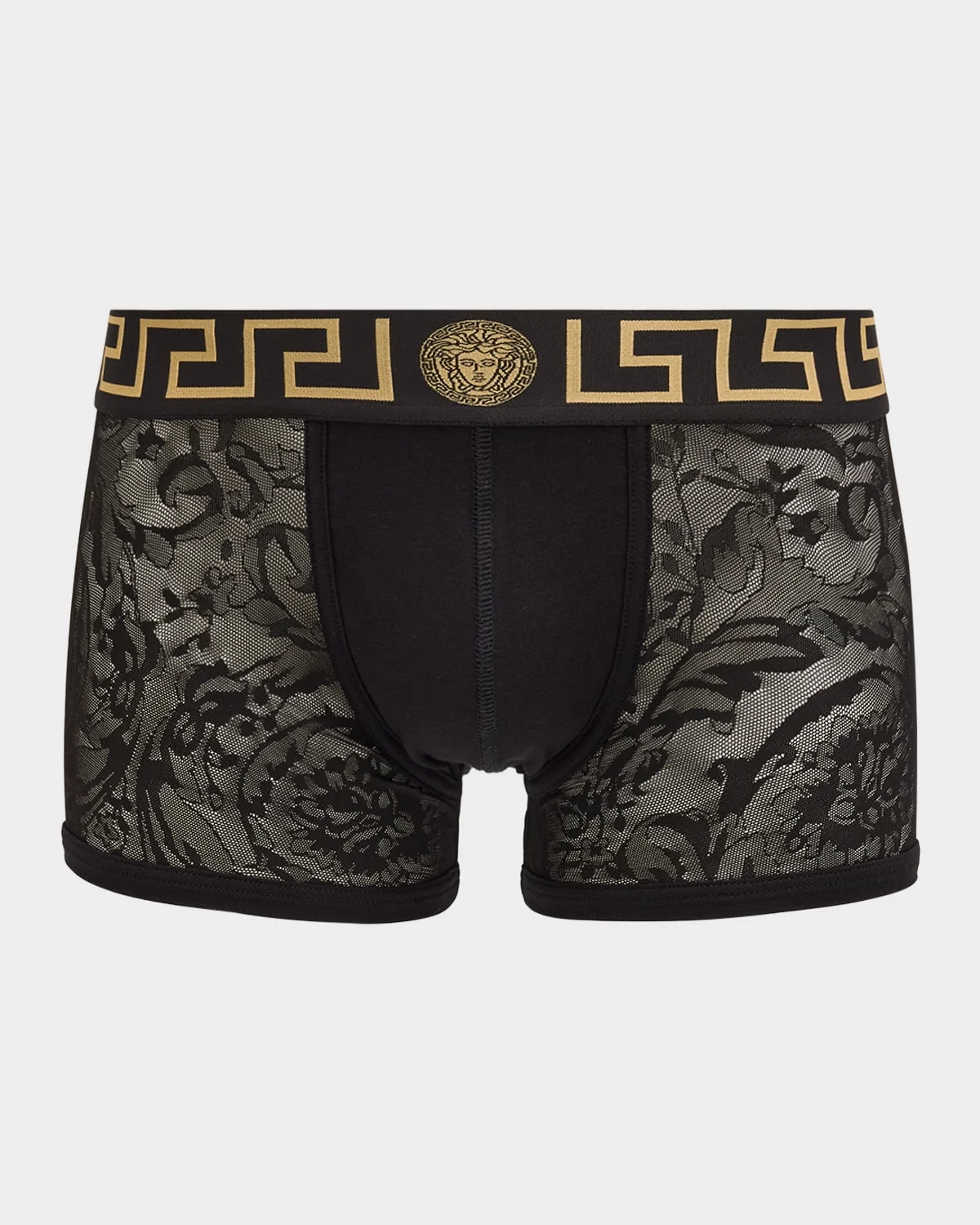 Men's Baroque Mesh Jacquard Boxer Briefs - 1