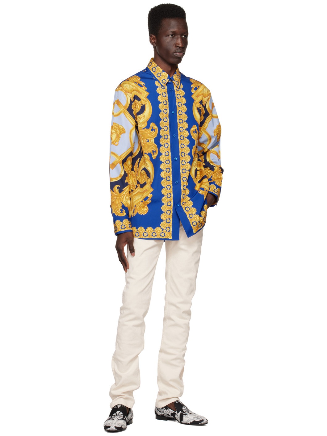 VERSACE Barocco 660 Silk Shirt