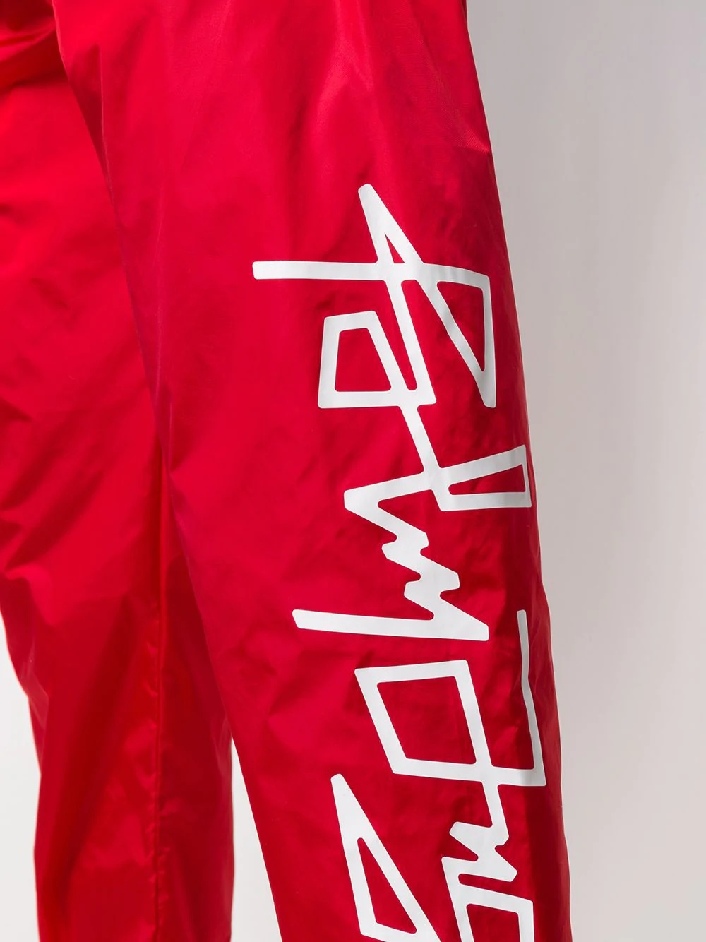 logo-print track pants - 5