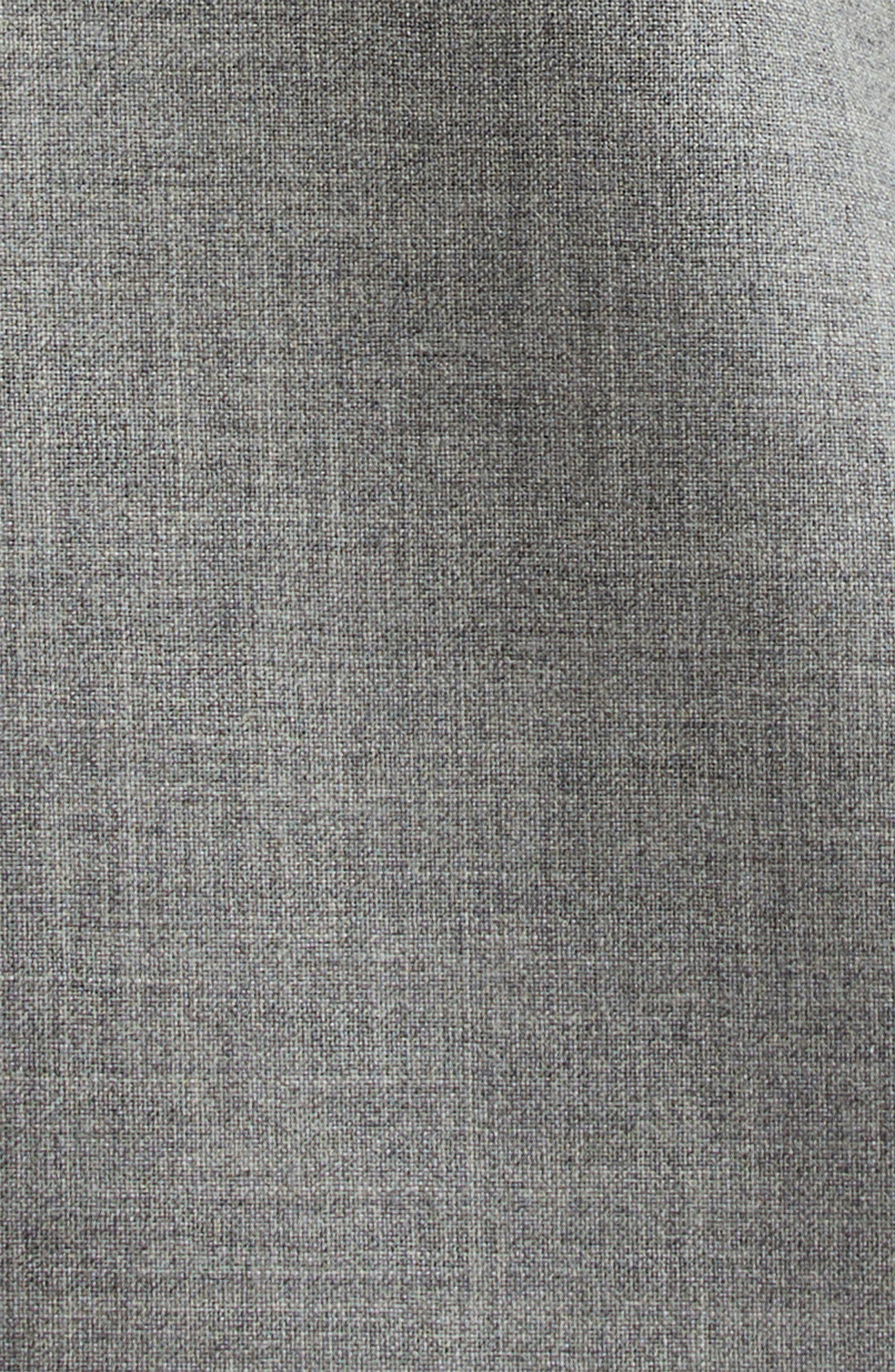 Fear of God Stand Collar Wool Canvas Shirt in Titanium at Nordstrom - 7
