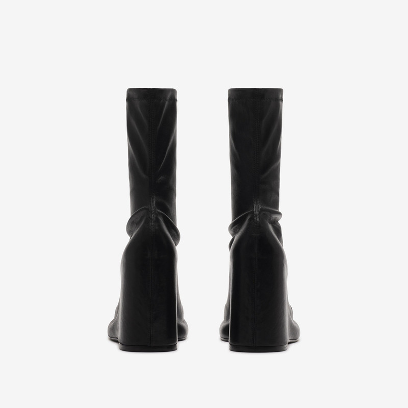 Leather Pillar Low Boots 4