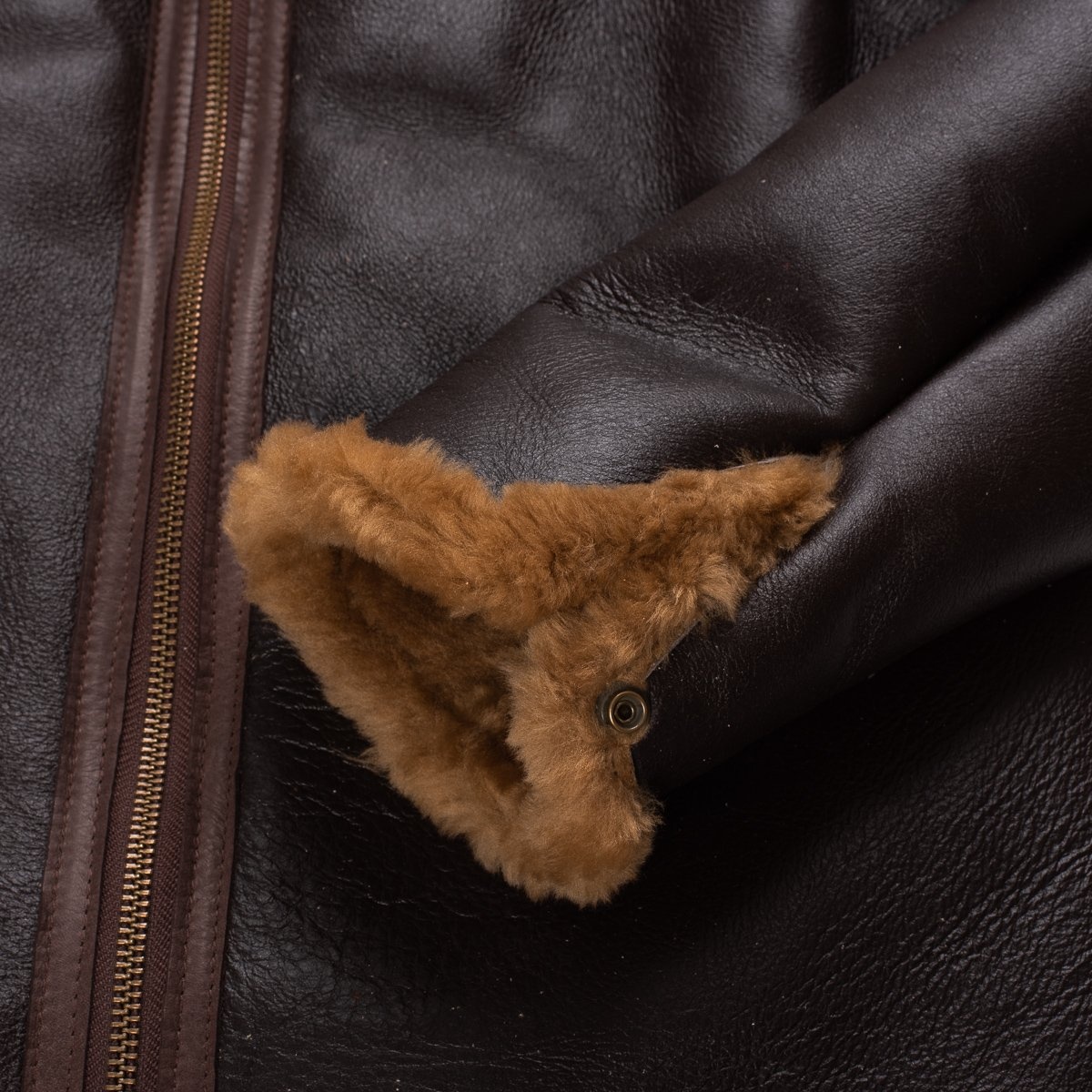 SS-B-6 Sonder Supplies x Simmons Bilt Seal Brown Modified B-6 Flight Jacket - 9