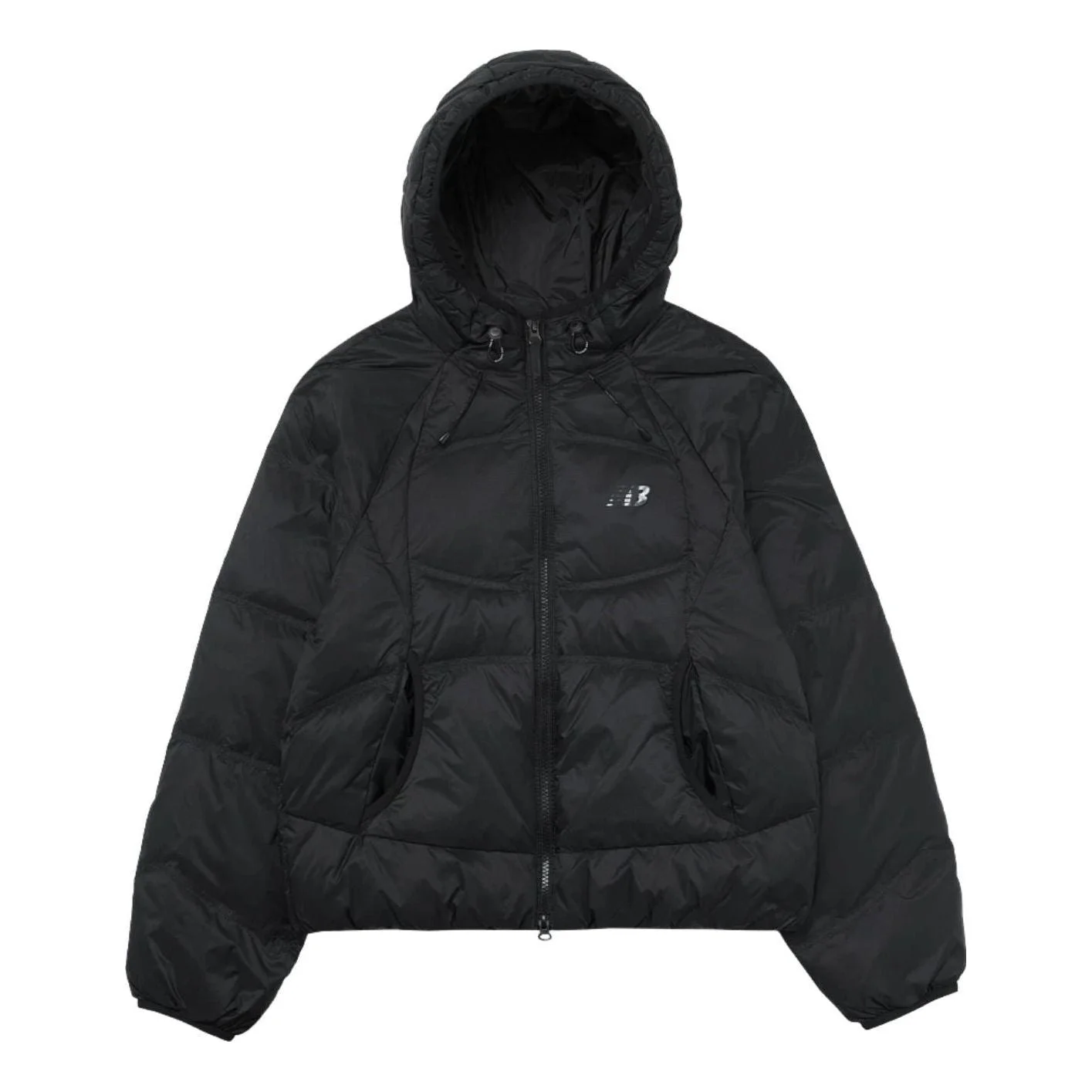 (WMNS) New Balance Flying Lightweight Hooded Down Jacket Asia Sizing 'Black' NBNPF4W942-19 - 1