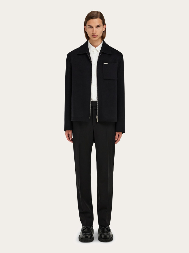 Cashmere-blend blouson 7