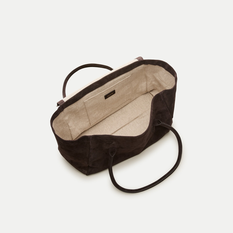 Berkeley large tote in suede 4