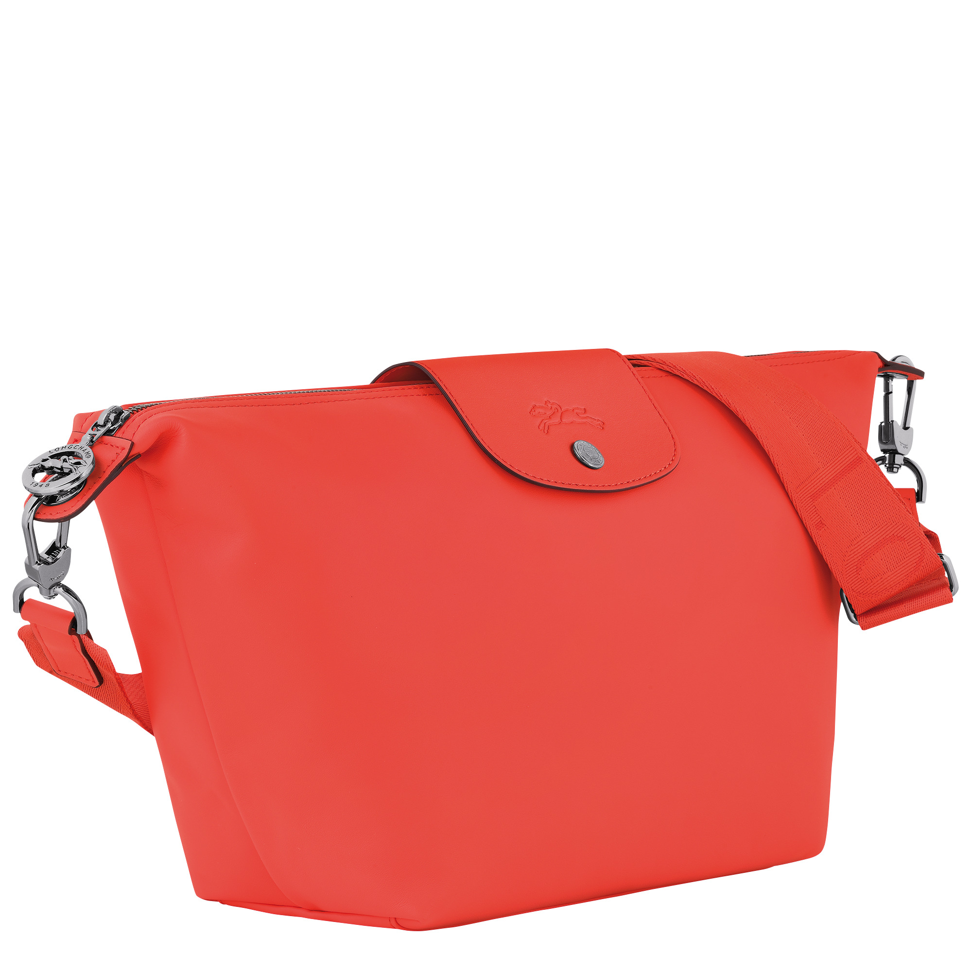 Le Pliage Xtra S Hobo bag Orange - Leather - 3