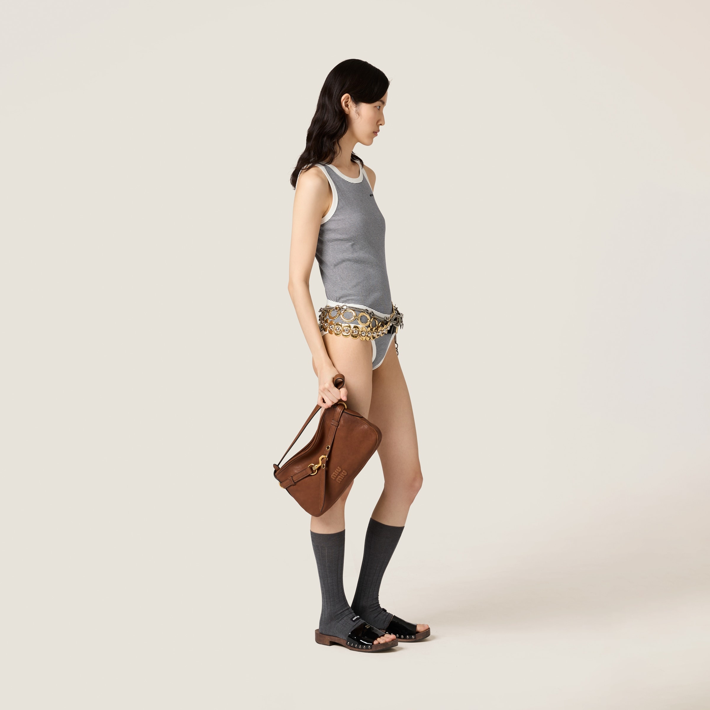 Aventure nappa leather bag - 5