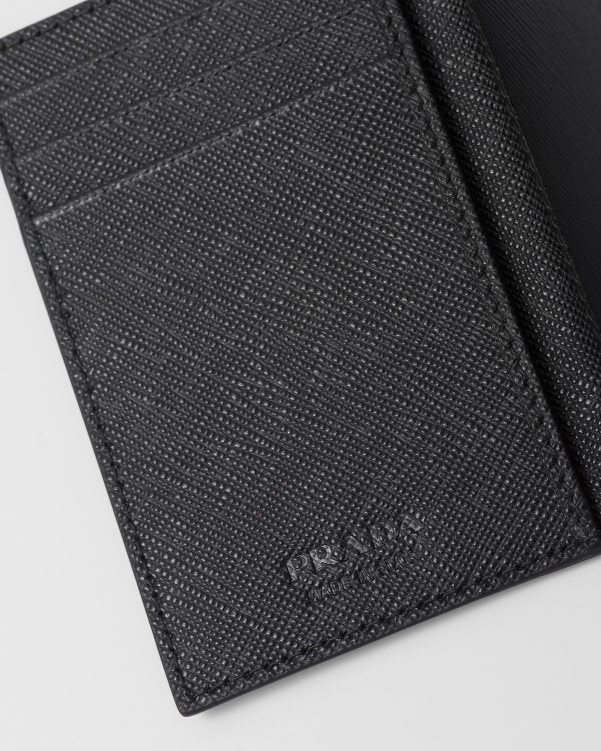 Saffiano leather card holder - 5