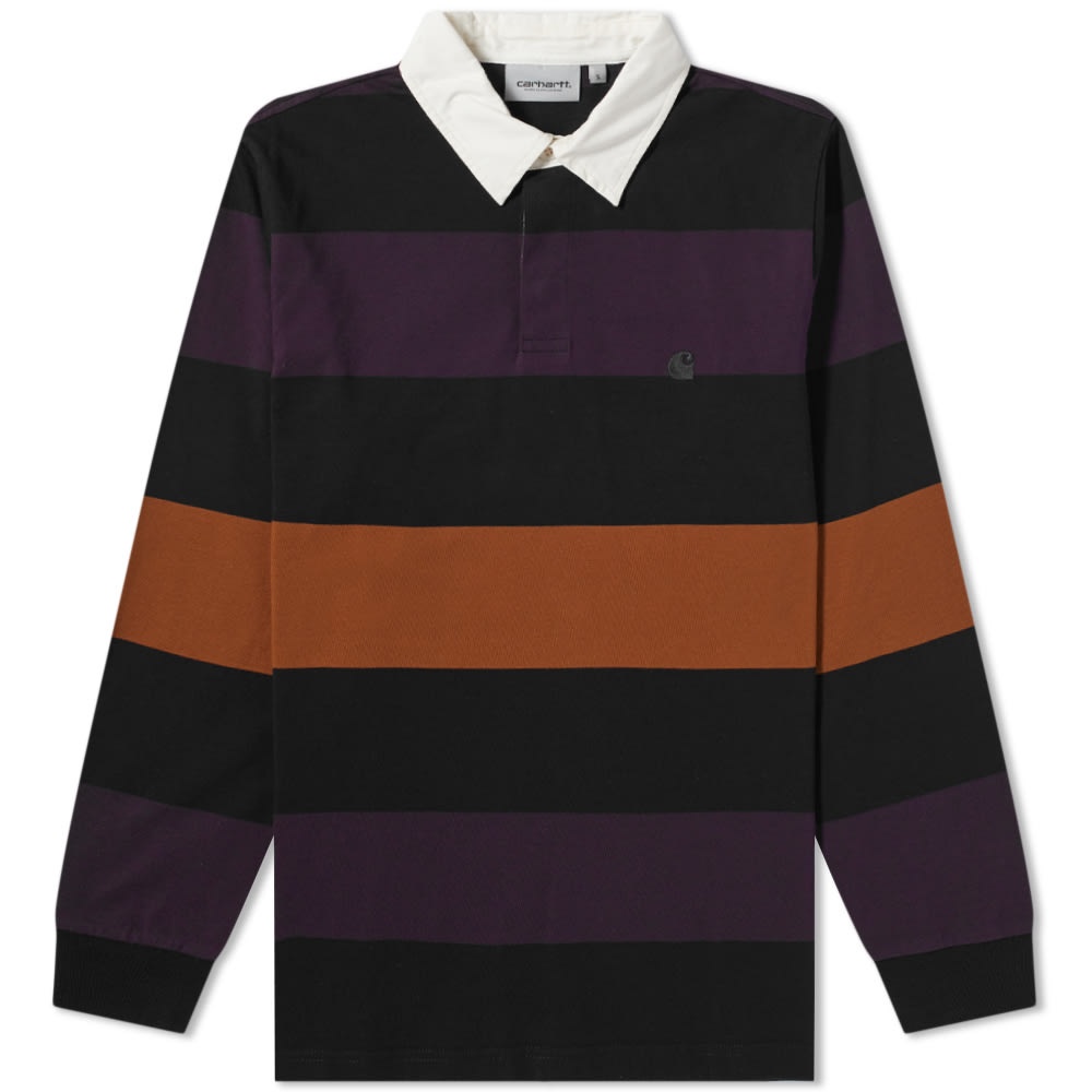 Carhartt WIP Hansen Stripe Rugby Polo - 1