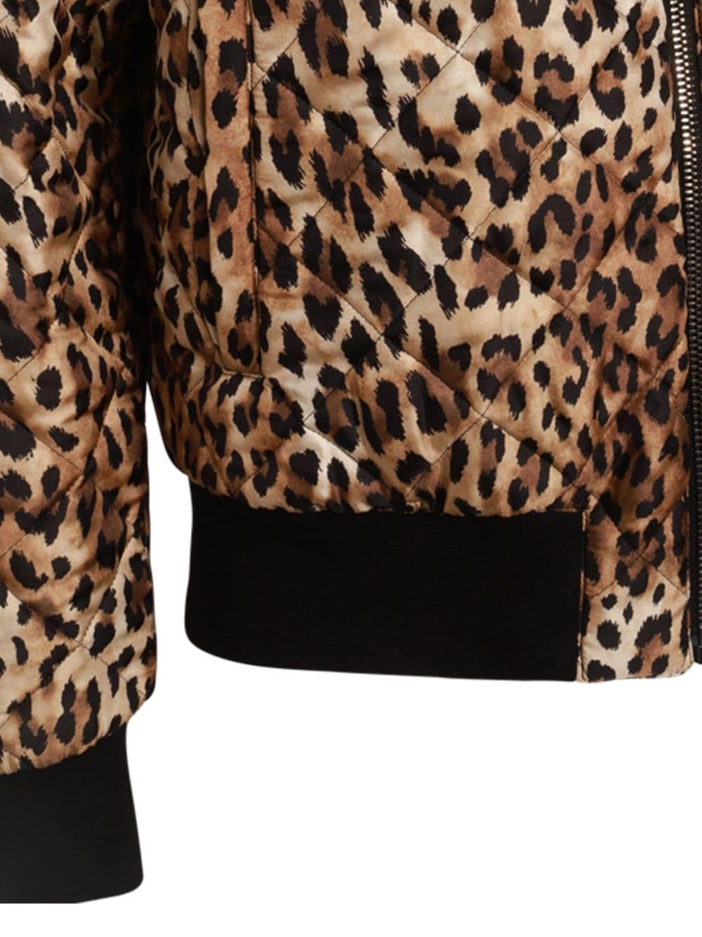 leopard-print bomber jacket - 3