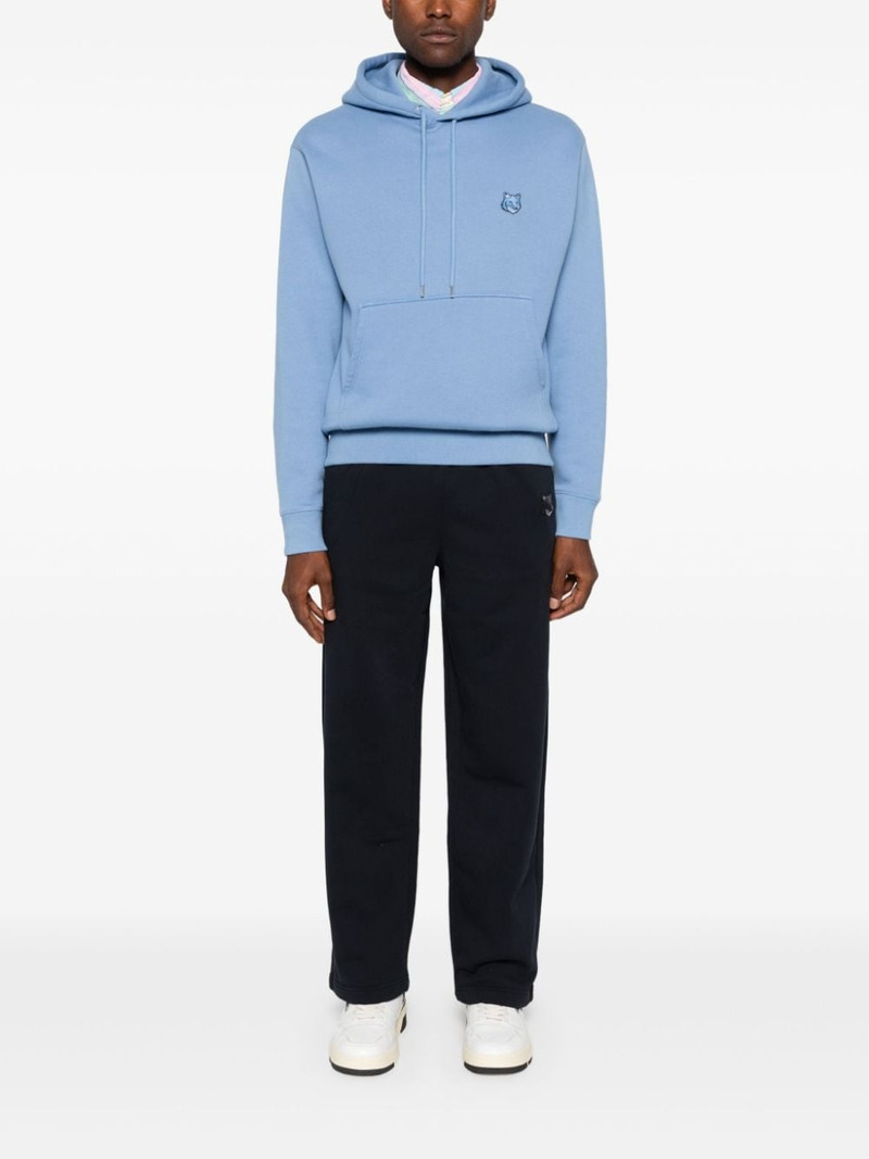 Maison Kitsuné fox-patch track pants outlook