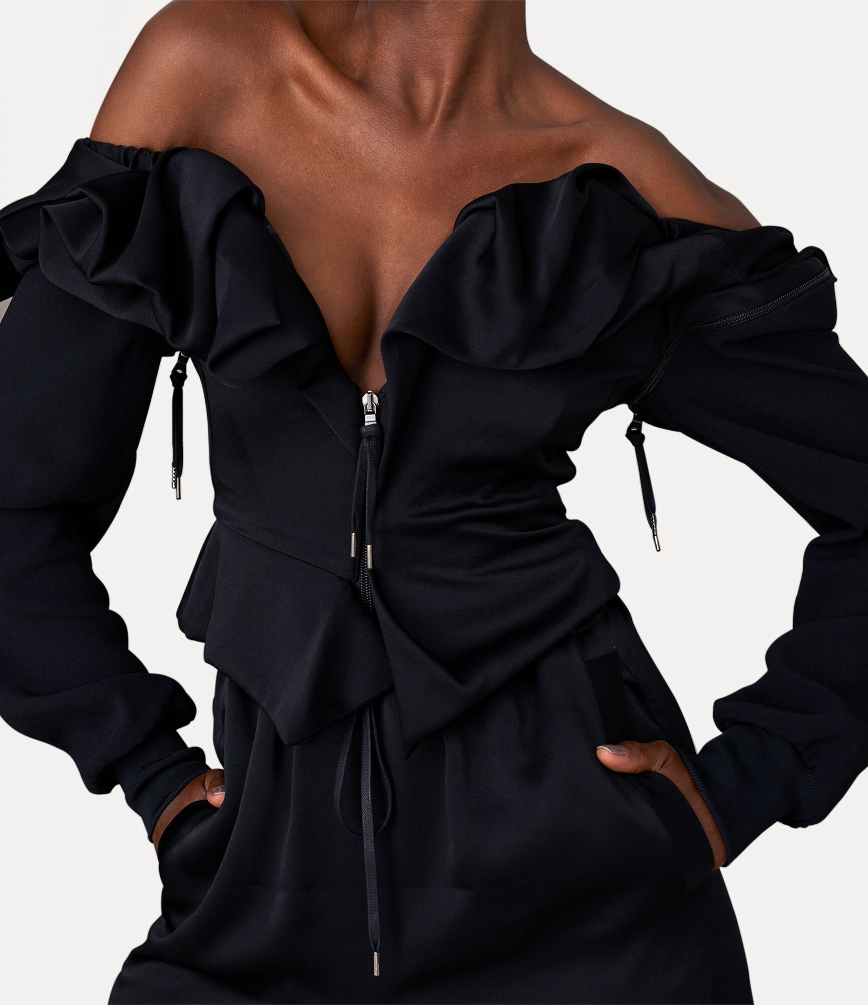 DRUNKEN CORSET JACKET - 4
