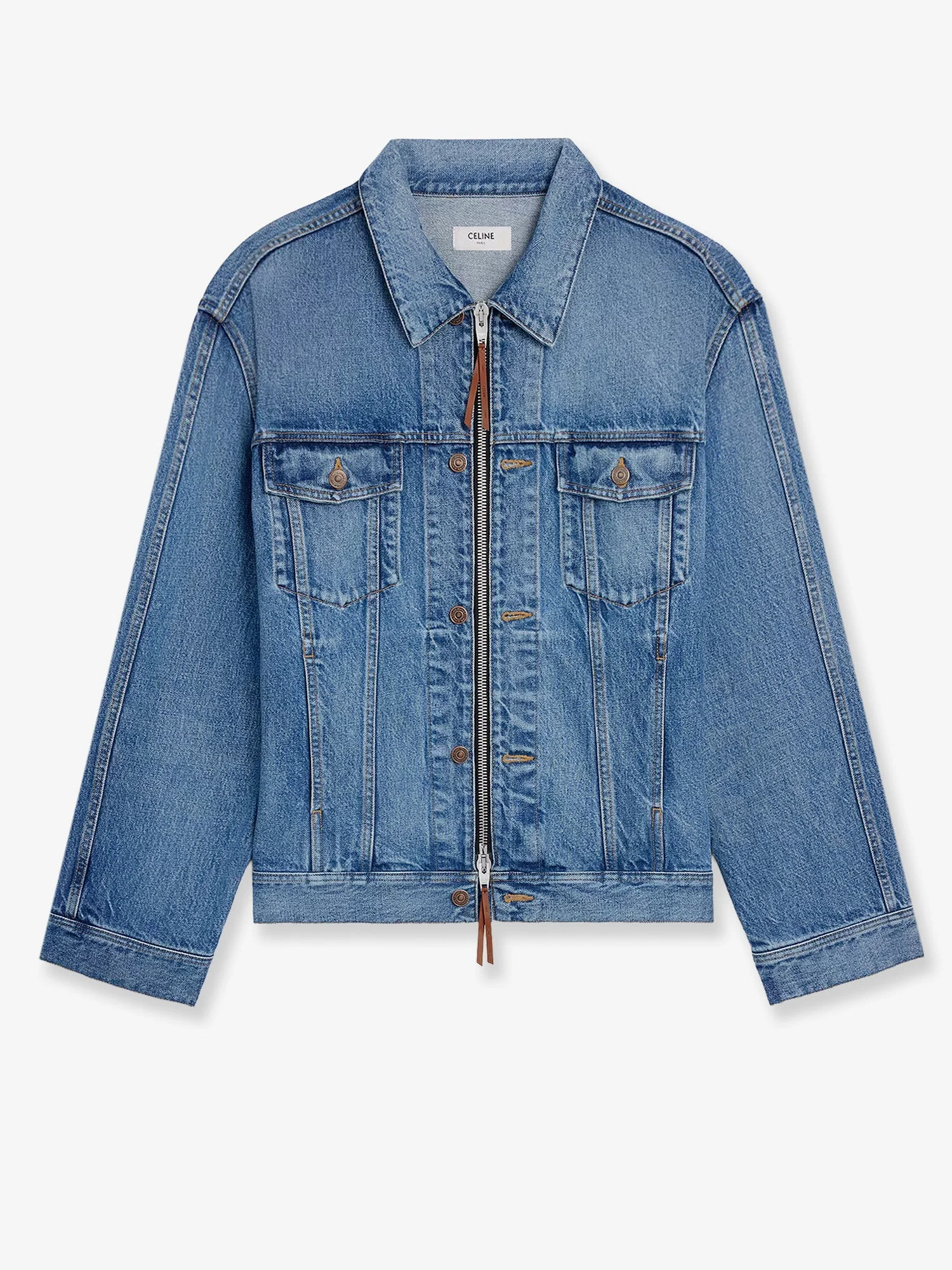 Celine Blue Denim Jacket - 1