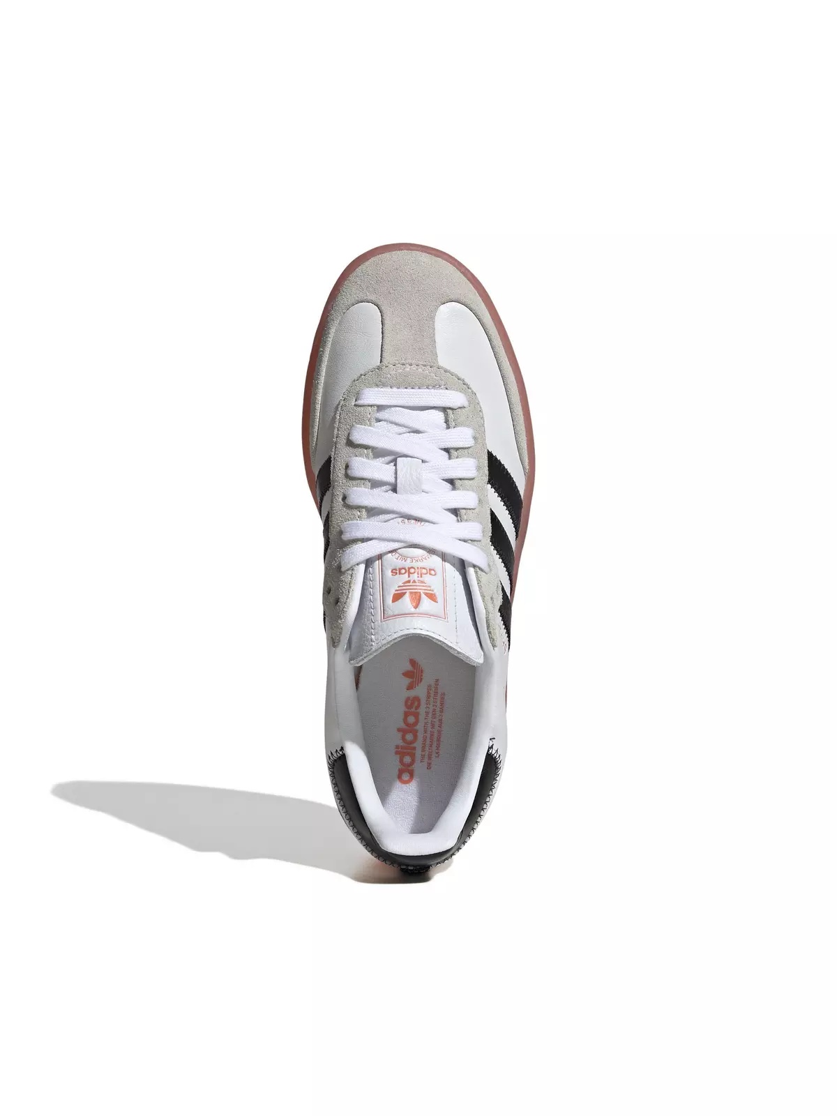 Originals Sambae "Ftwr White/Core Black/Semi Coral" Women's Shoe - 3