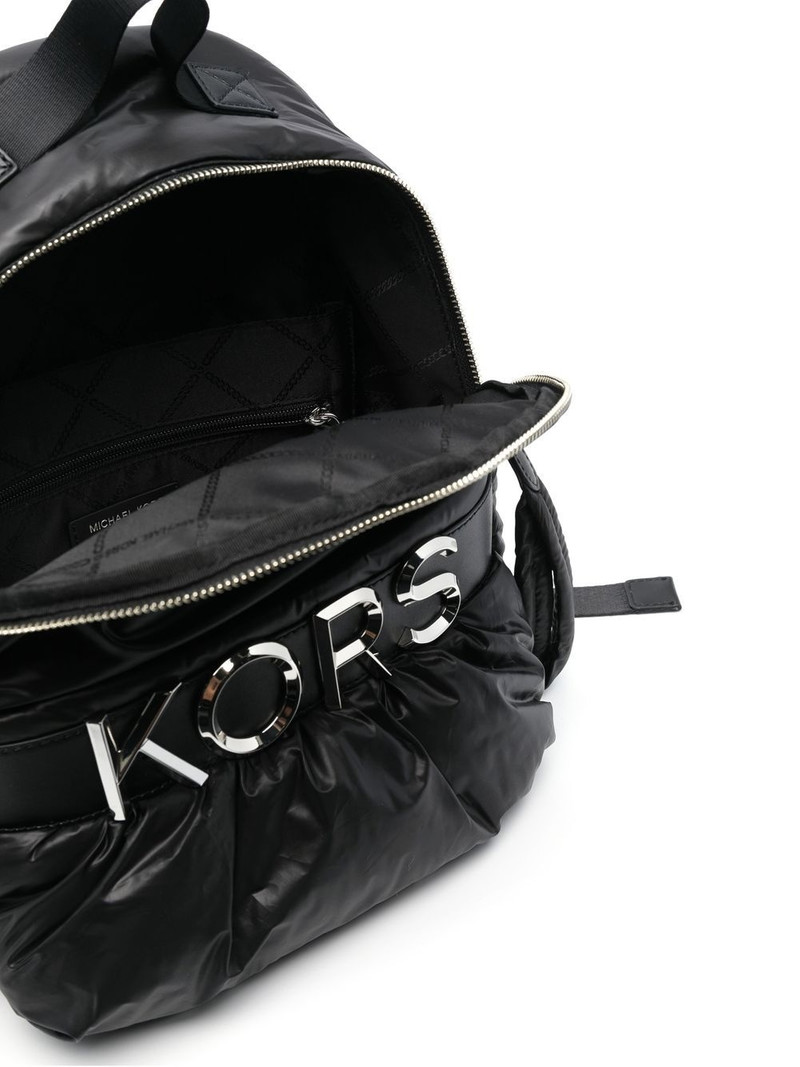 Leonie logo-lettering backpack 5