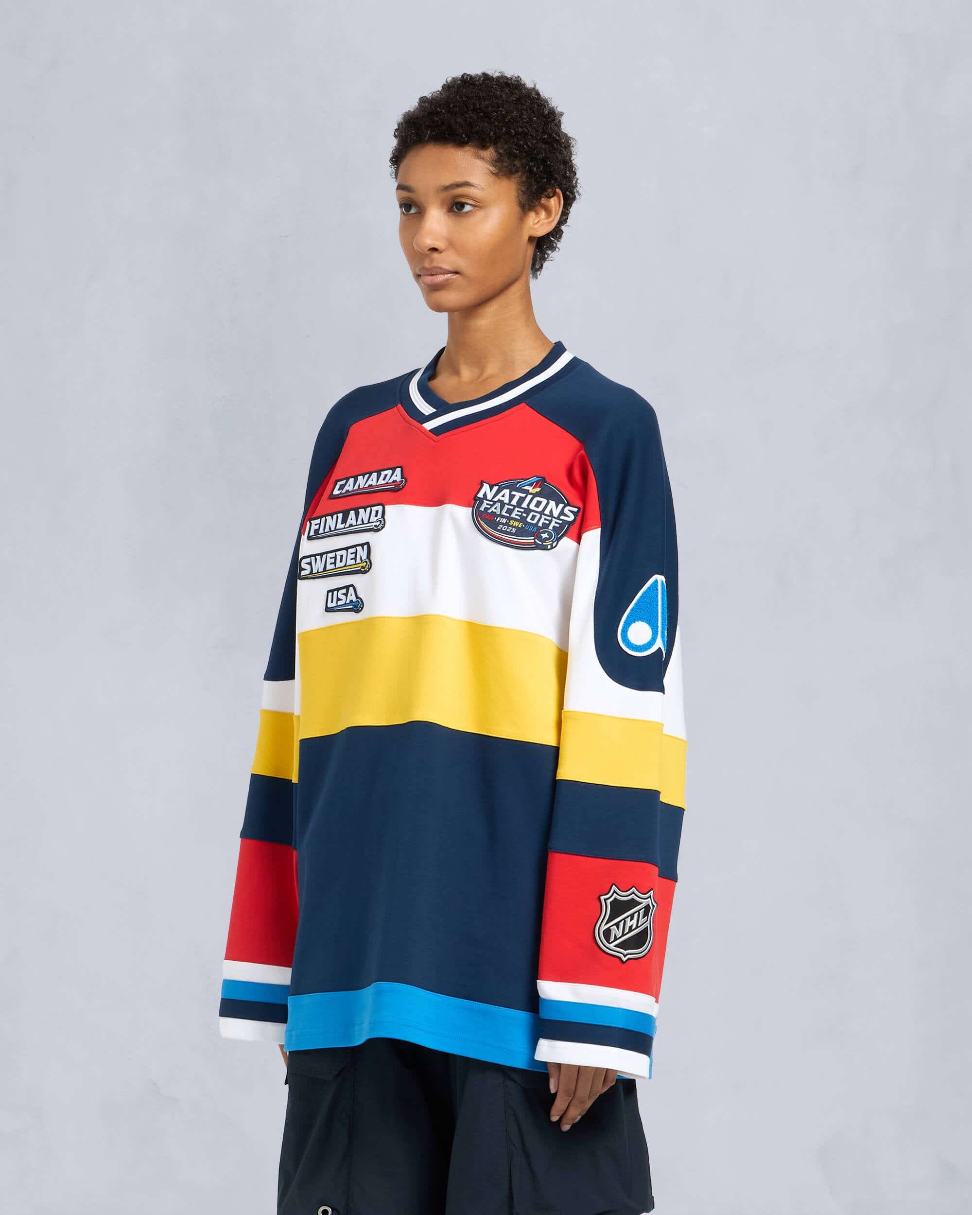 MOOSE KNUCKLES X NHL 4 NATIONS FACE-OFF JERSEY - 8