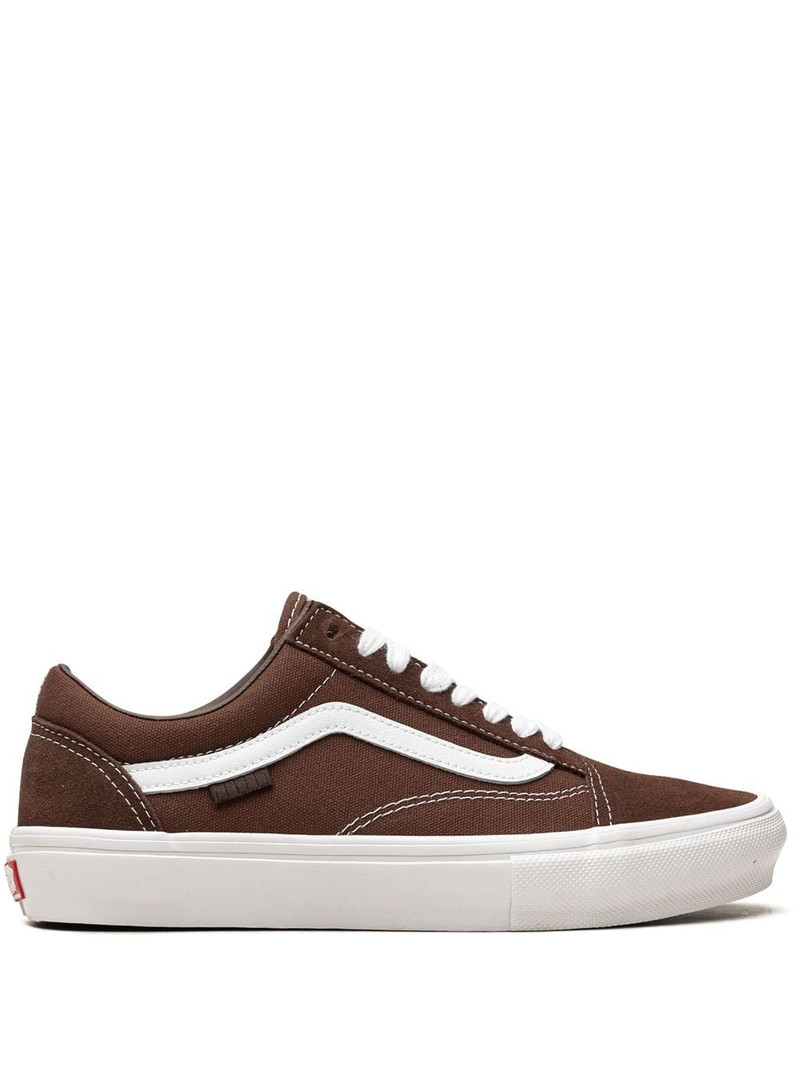 ₢ 킹 Nick Michel 늙은 Skool "Brown/White"스니커 1
