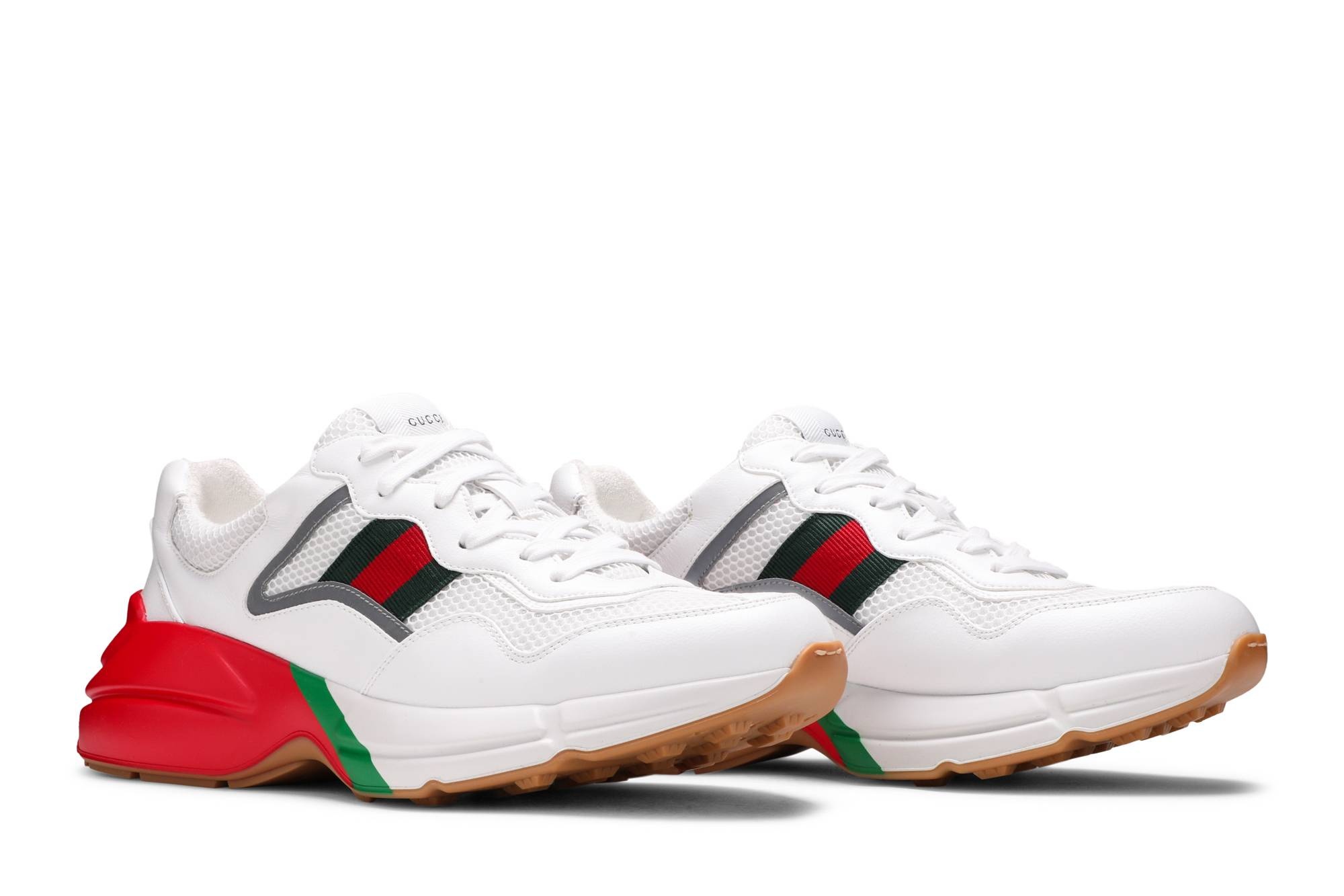 Gucci Rhyton 'White Red Green Reflective' - 8