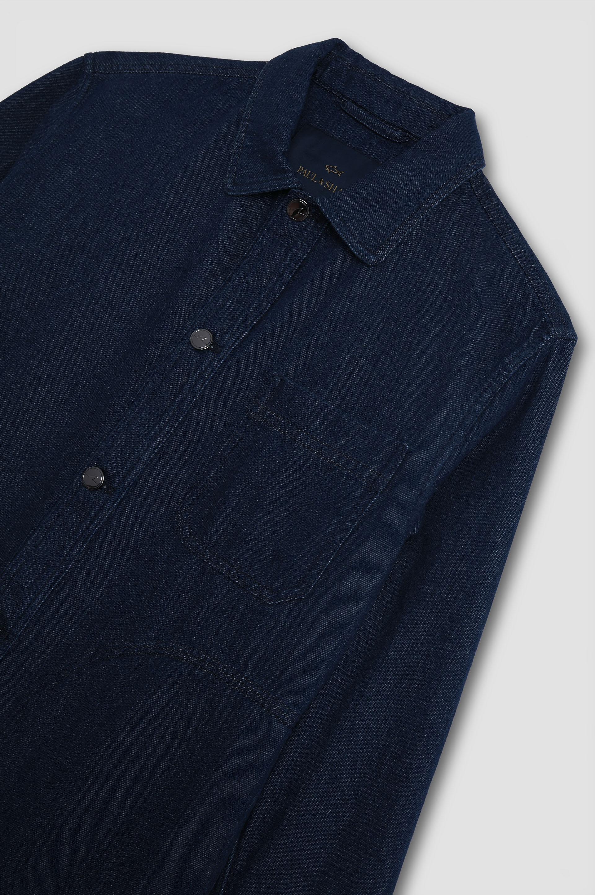 SHACKET IN RAW DENIM - 5