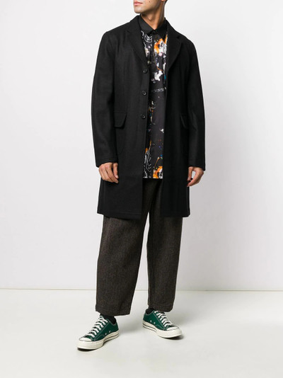 Comme des Garçons SHIRT chevron loose-fit wool trousers outlook