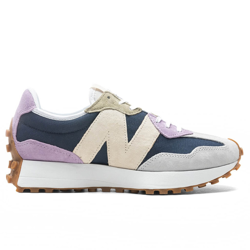 NEW BALANCE WOMEN'S 327 - NATURAL AMETHYST/RAW INDIGO - 1