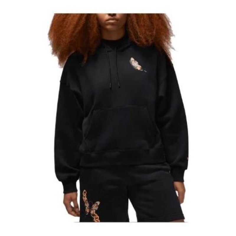 Air Jordan Artist Series by Jordan Moss Brooklyn Fleece Hoodie 'Black' FB5204-010 1