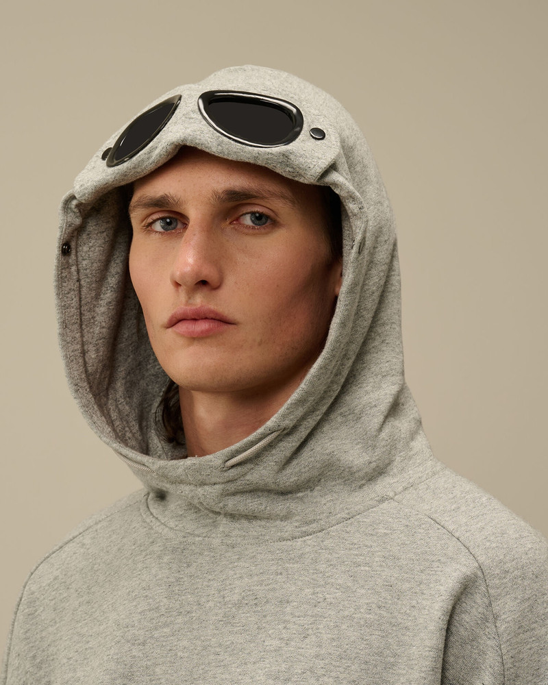 Diagonal Raised Fleece Goggle 까마귀 5
