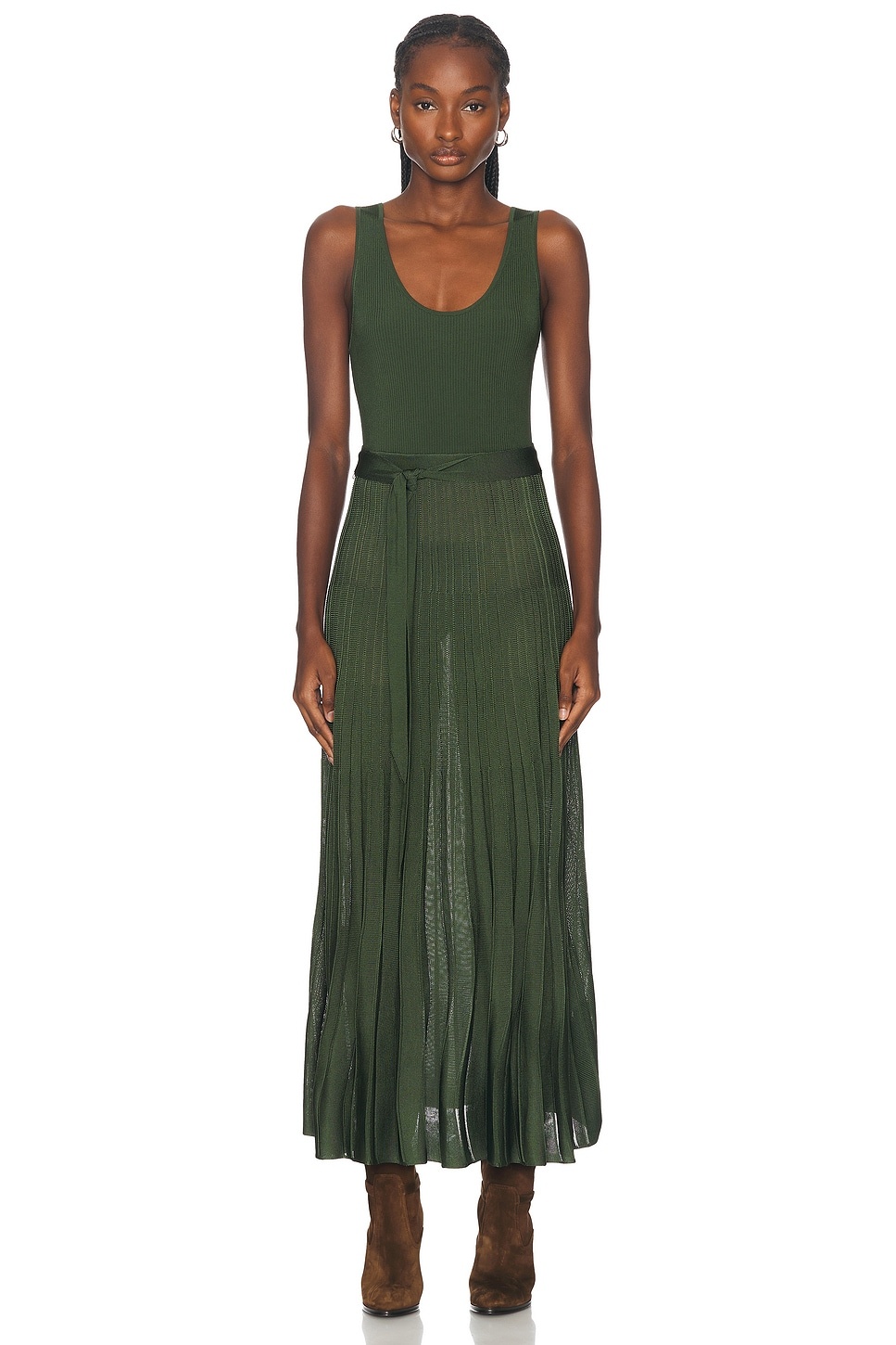 Illustration Scoop Midi Dress - 1