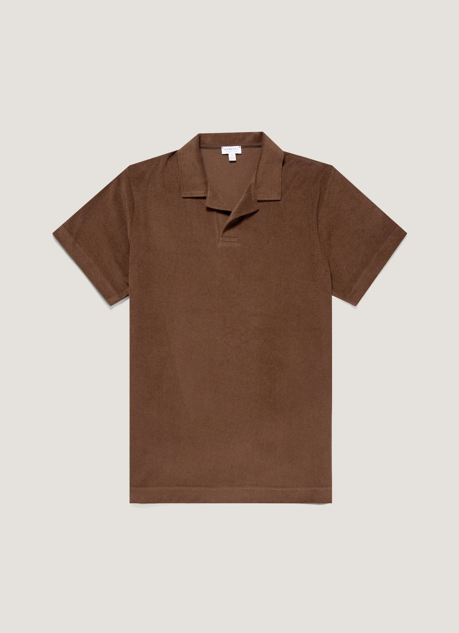 Towelling Polo Shirt - 1