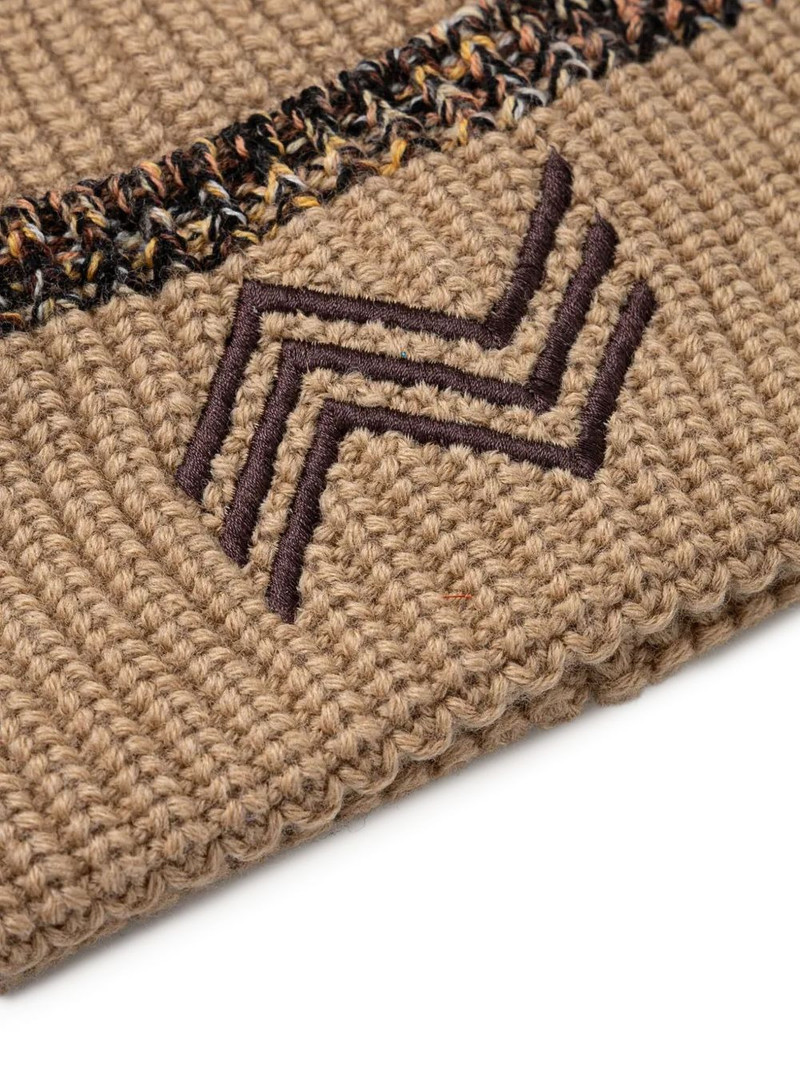 Missoni ribbed wool beanie outlook