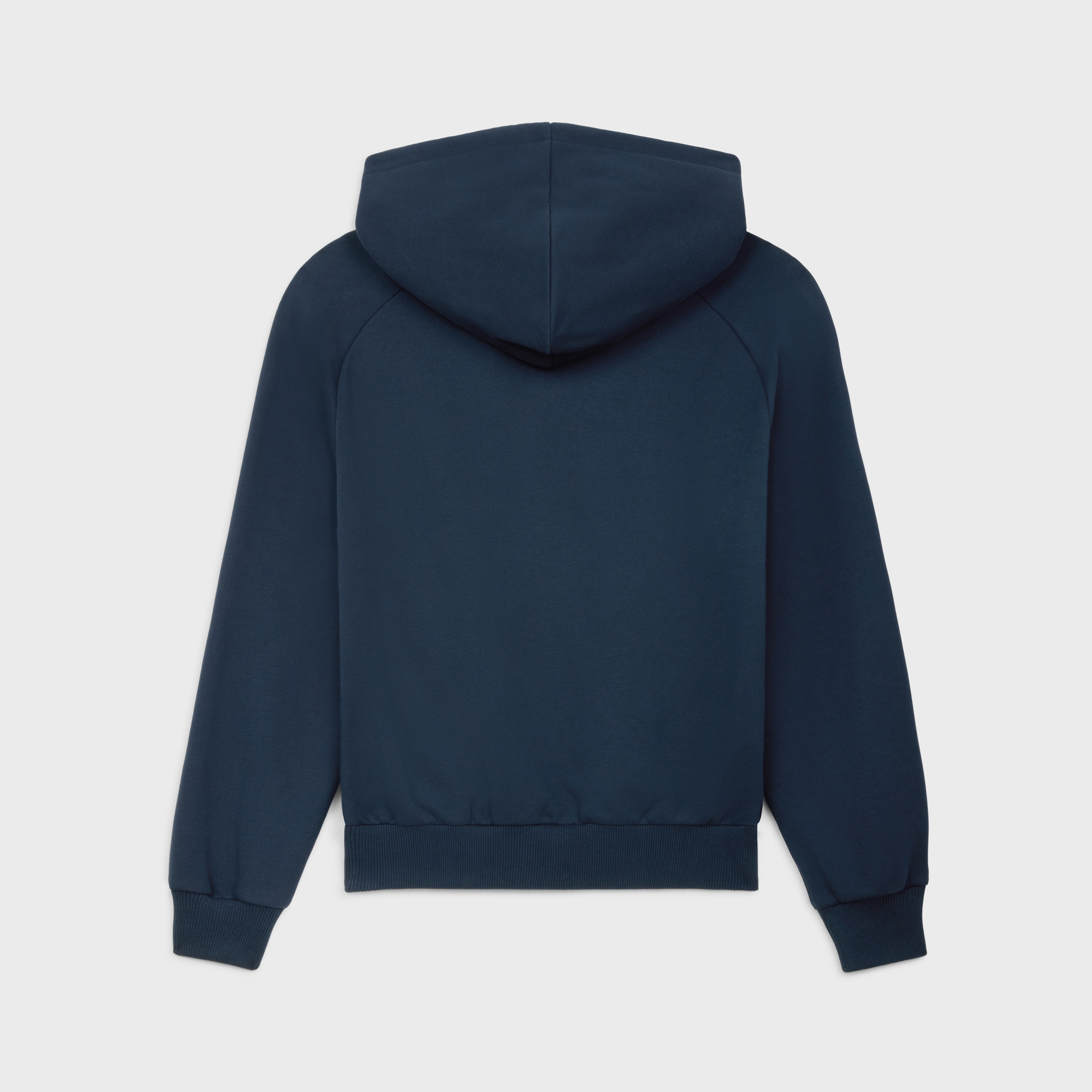 celine anchor 70's hoodie in cotton fleece - 2