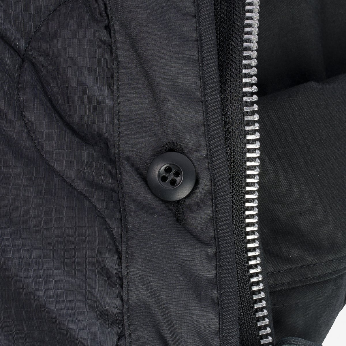 IHM-41-BLK Quilt Lining M65 Field Jacket - Black - 26