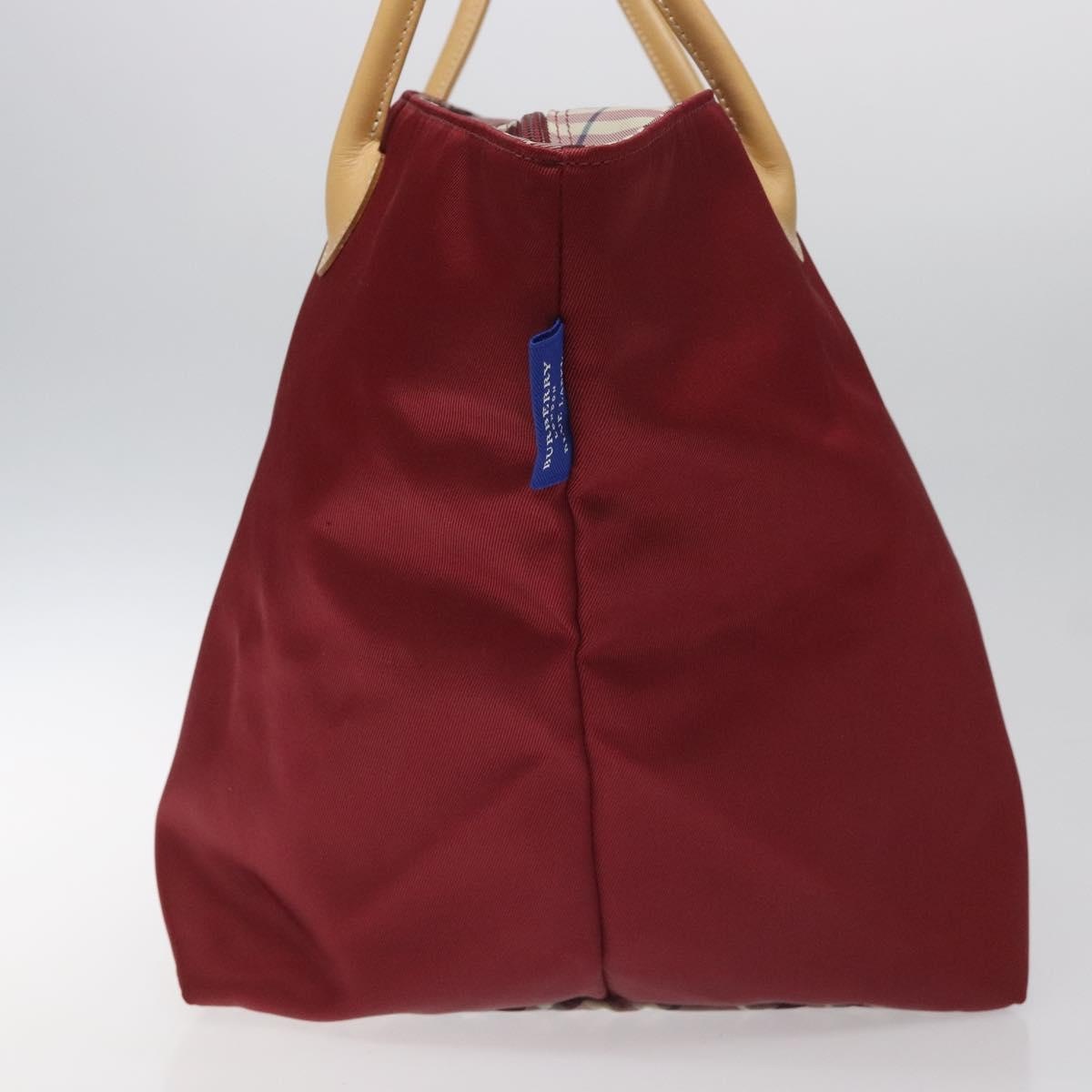 Burberry Blue Label Tote Bag Nylon Red - 5