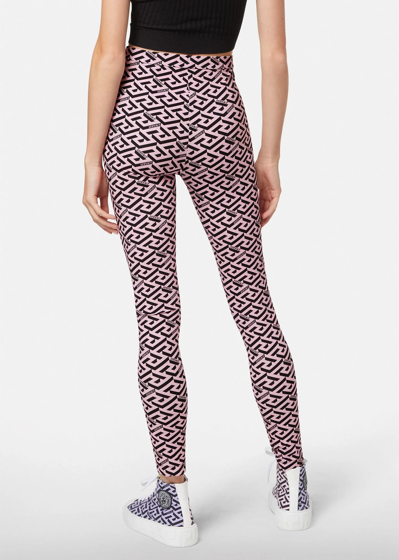 La Greca Print Leggings 3