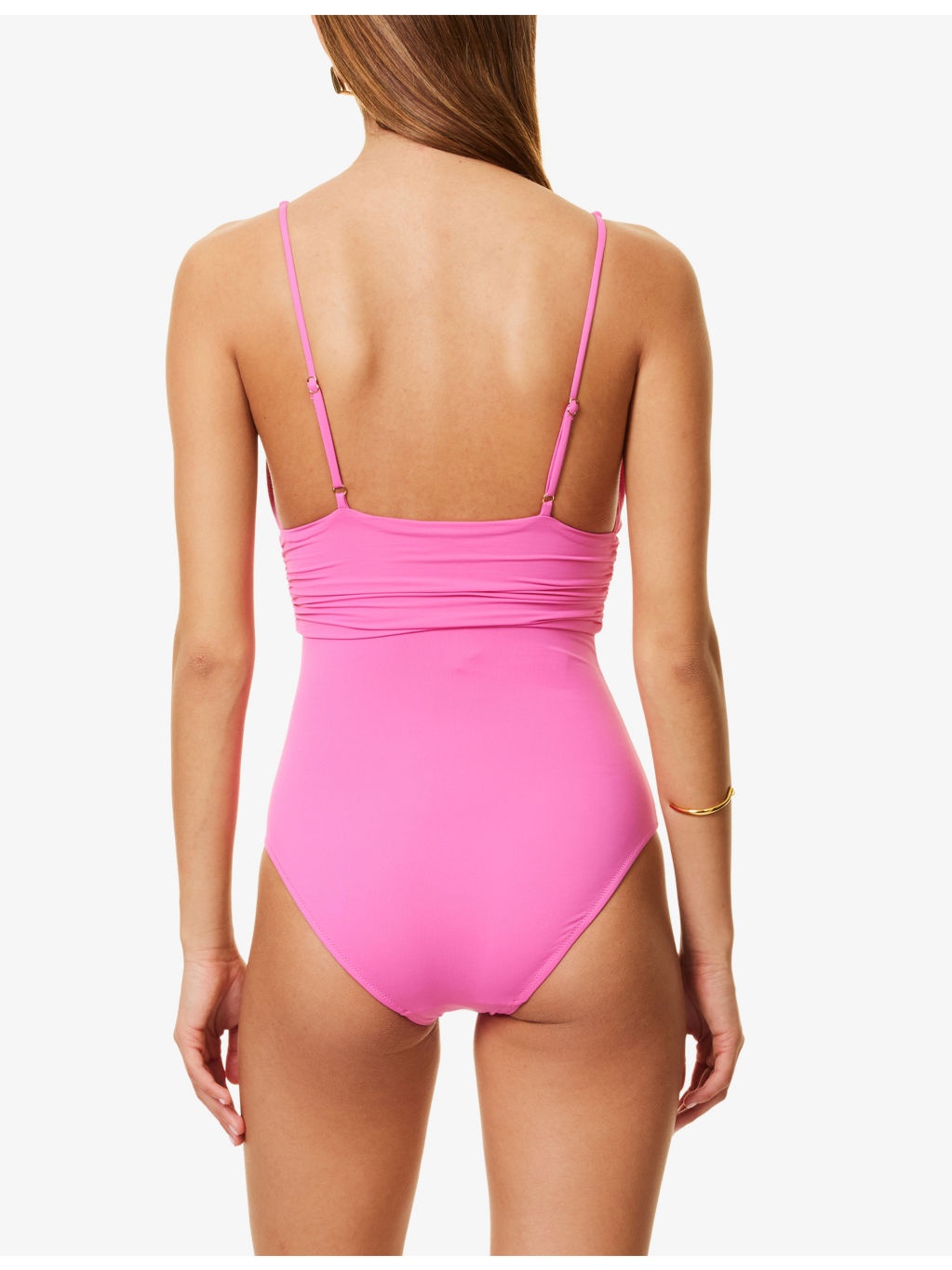 Panarea V-neck Stretch-Woven Swimsuit - 3