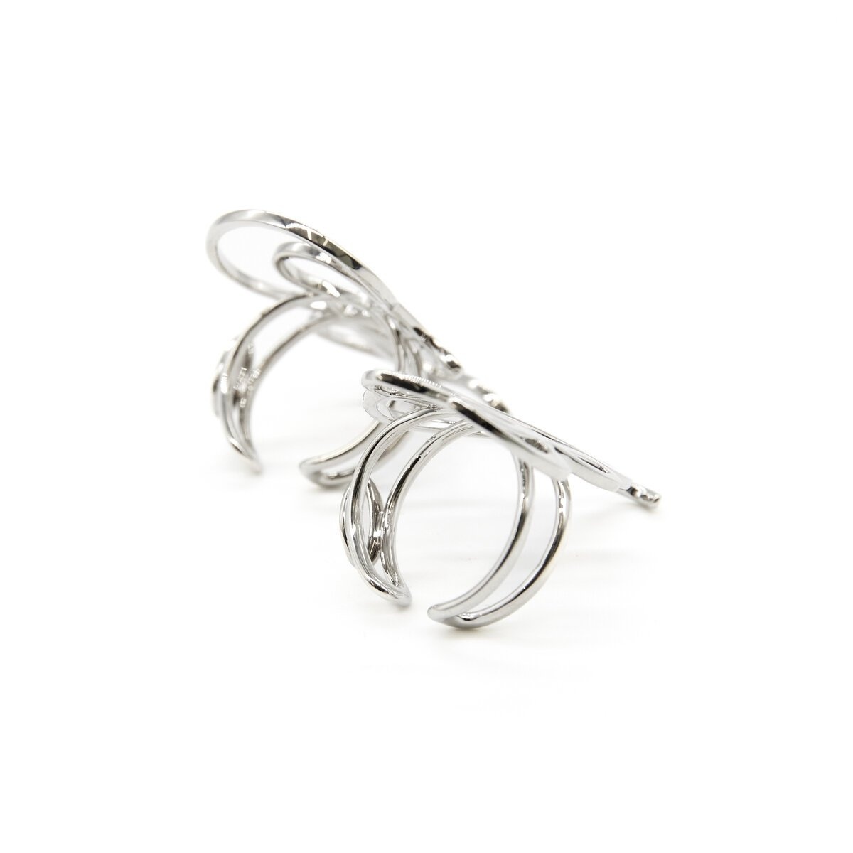 JPG Signature Double Ring in Silver - 2
