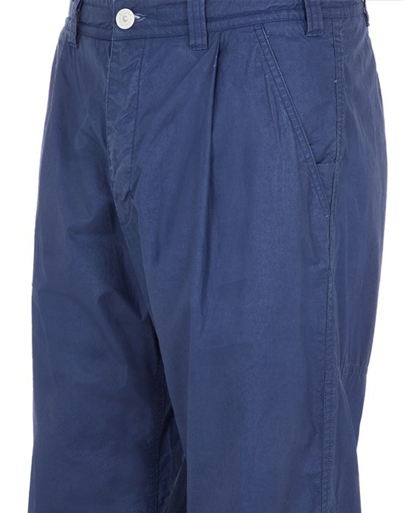 314X3 PLATED COTTON CANVAS_STONE ISLAND MARINA ROYAL BLUE 4