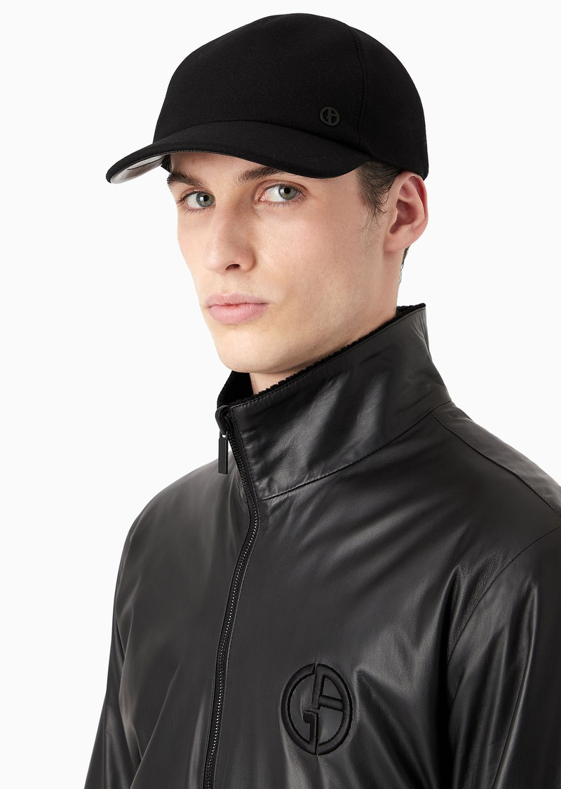 Wool-blend baseball cap 4