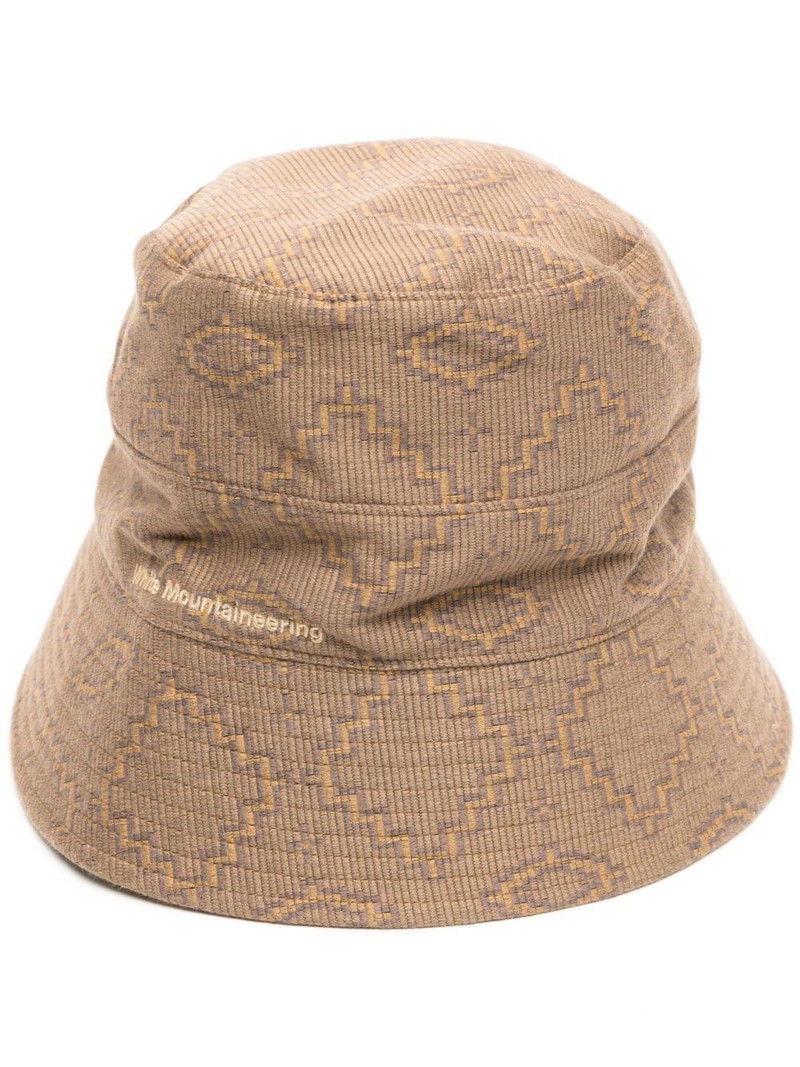 logo-appliqué bucket hat 1