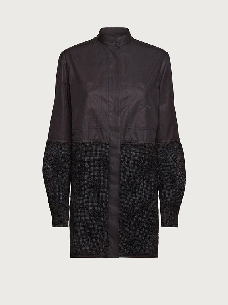 CORDONETTO LACE와 함께하는 롱 SHIRT 1