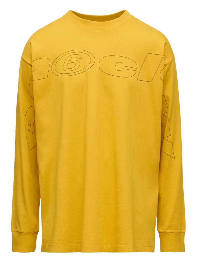 graphic-print long-sleeve T-shirt 1