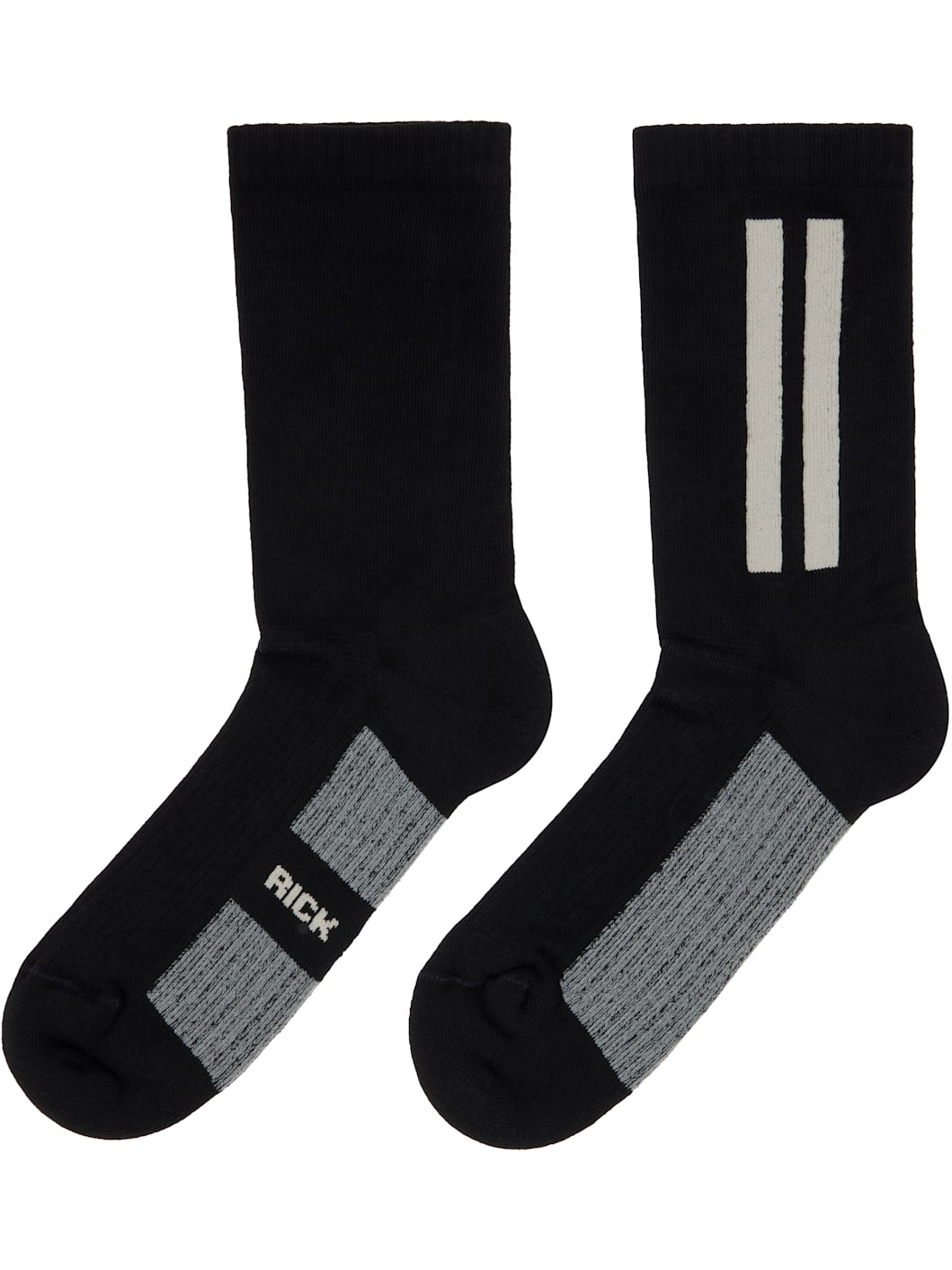 Black Concordians Glitter Socks - 2