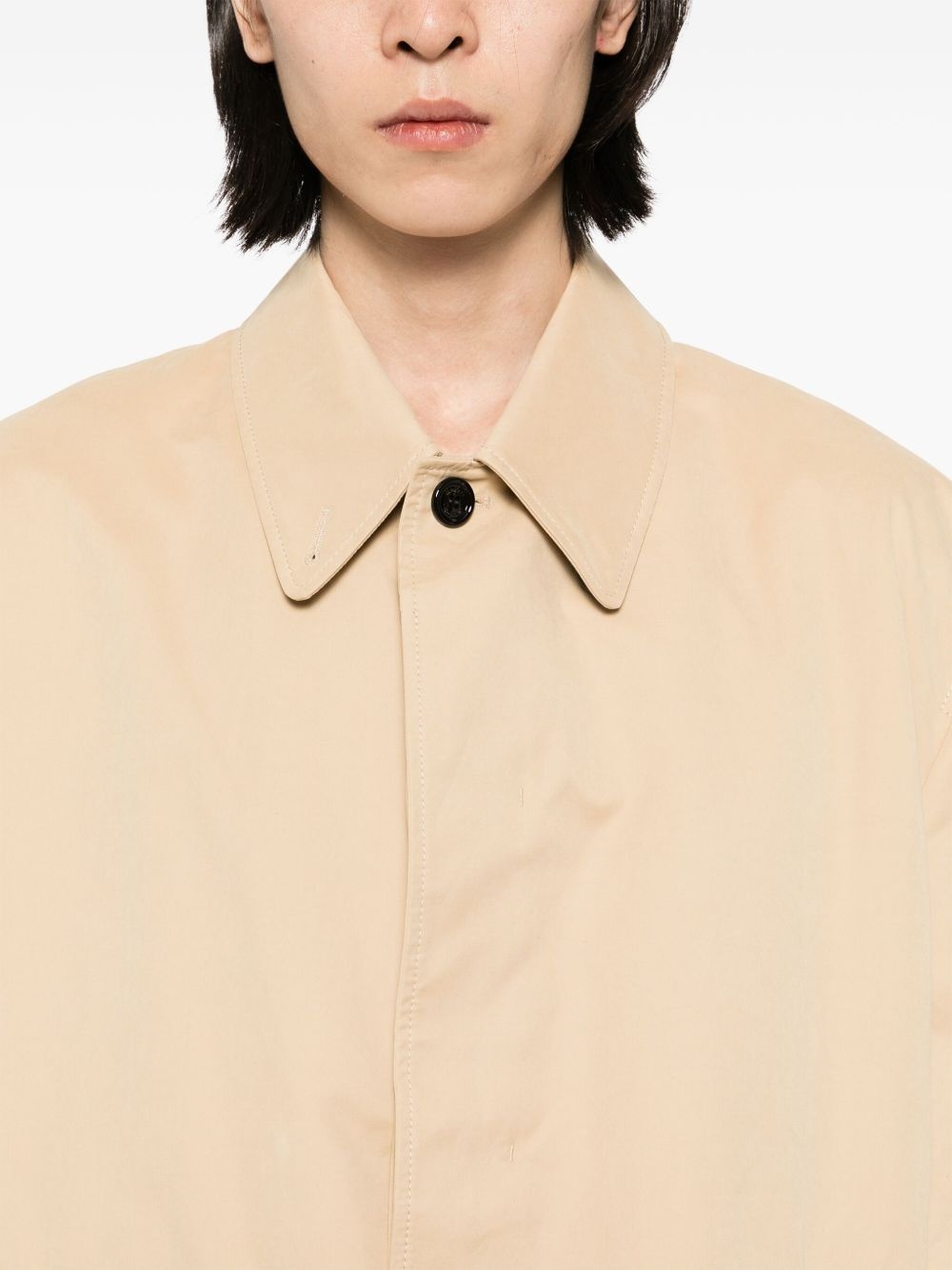 single-breasted coat - 5