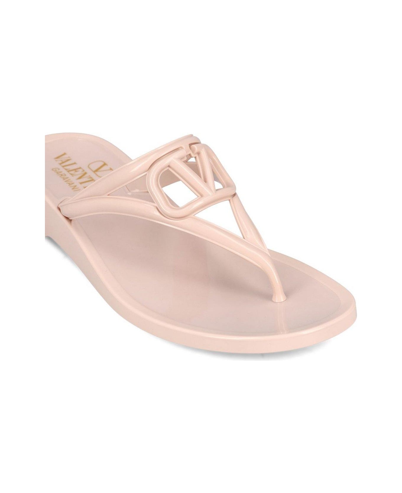 Vlogo Signature Thong Strap Flip Flops - 4
