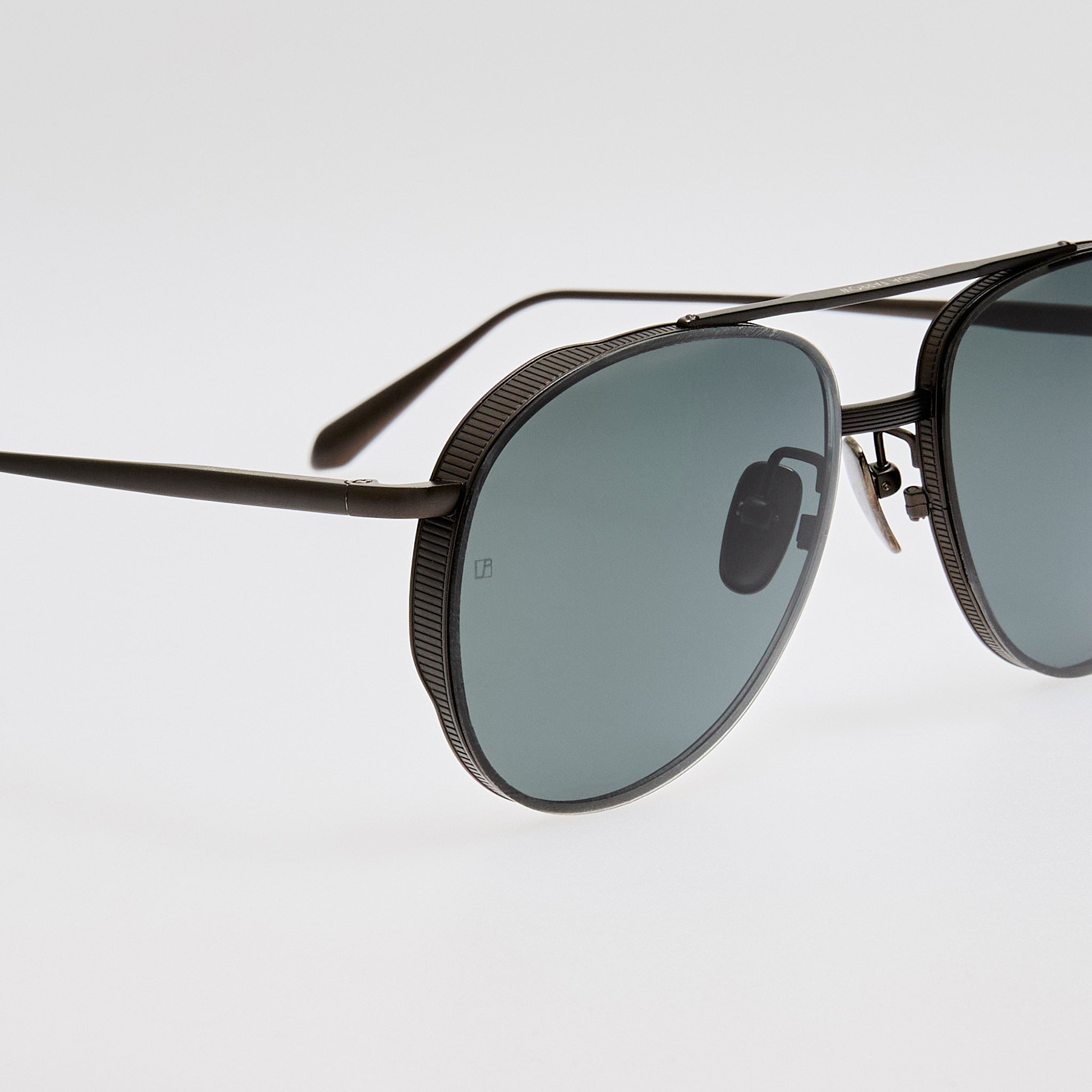 Meret Sunglasses in Matt Nickel - 4