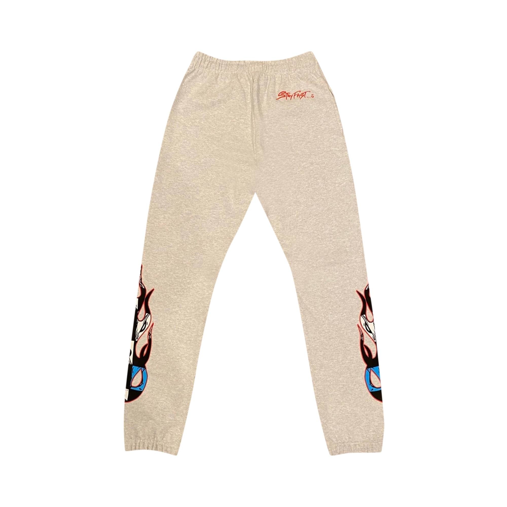 Chrome Hearts x Matty Boy PPO Brain Sweatpants 'Ash Grey' - 2