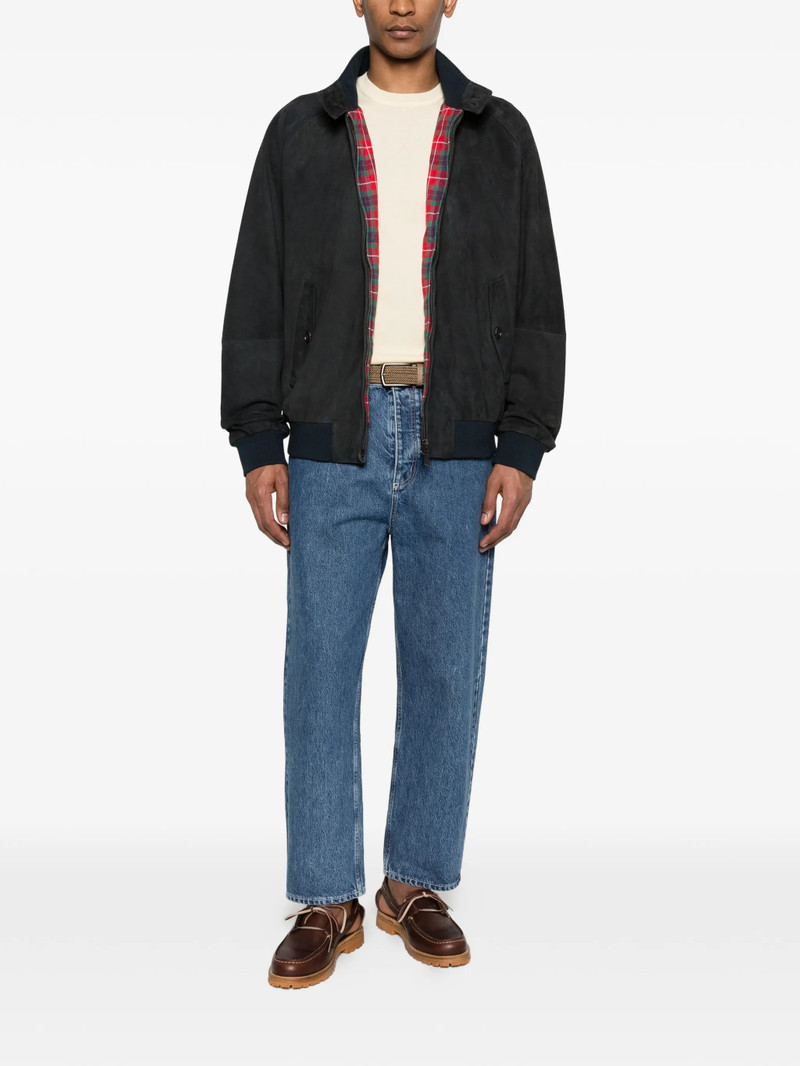 Baracuta Baracuta Zip-up Suede Jacket outlook