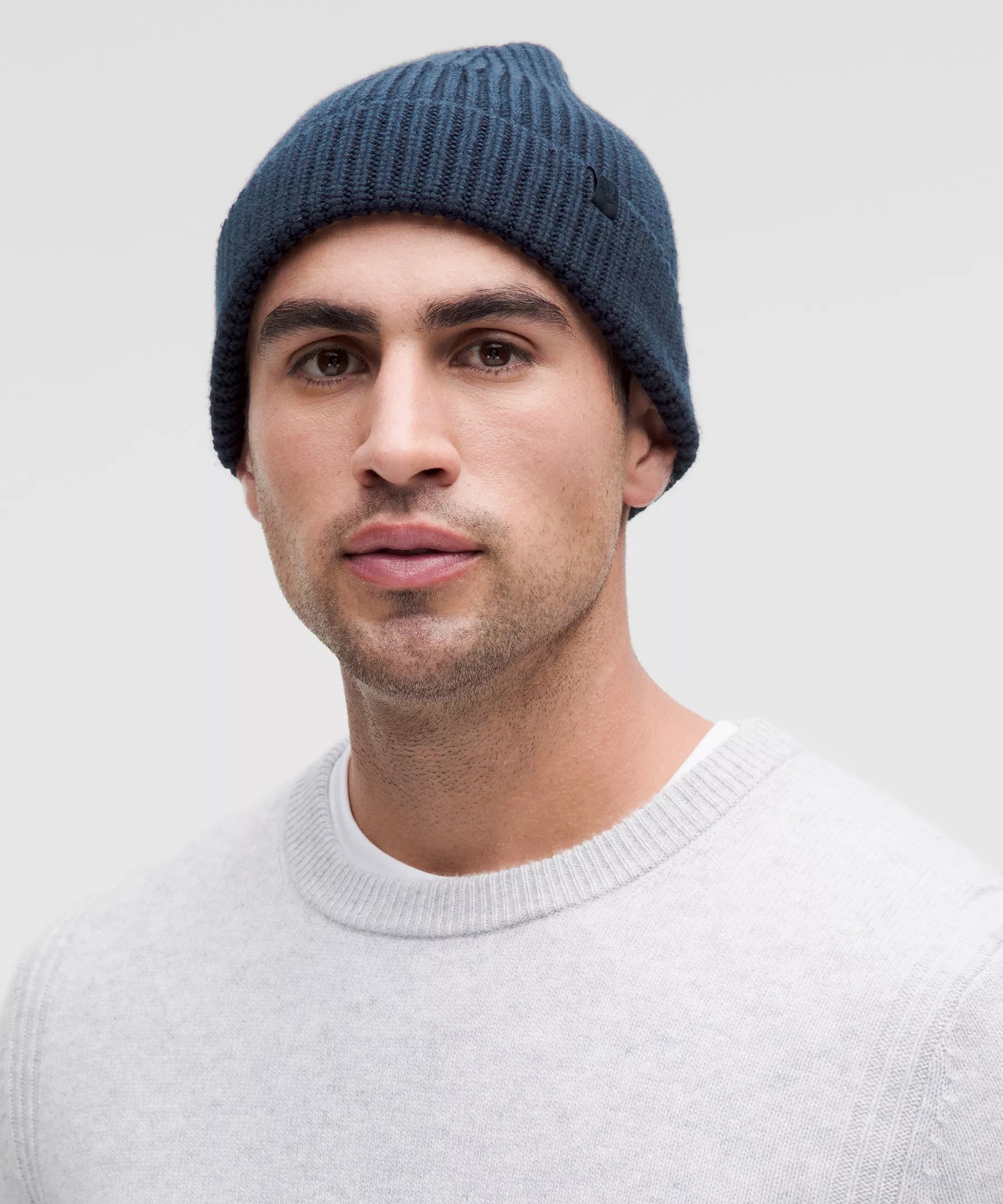 Close-Fit Wool-Blend Ribbed Knit Beanie - 5