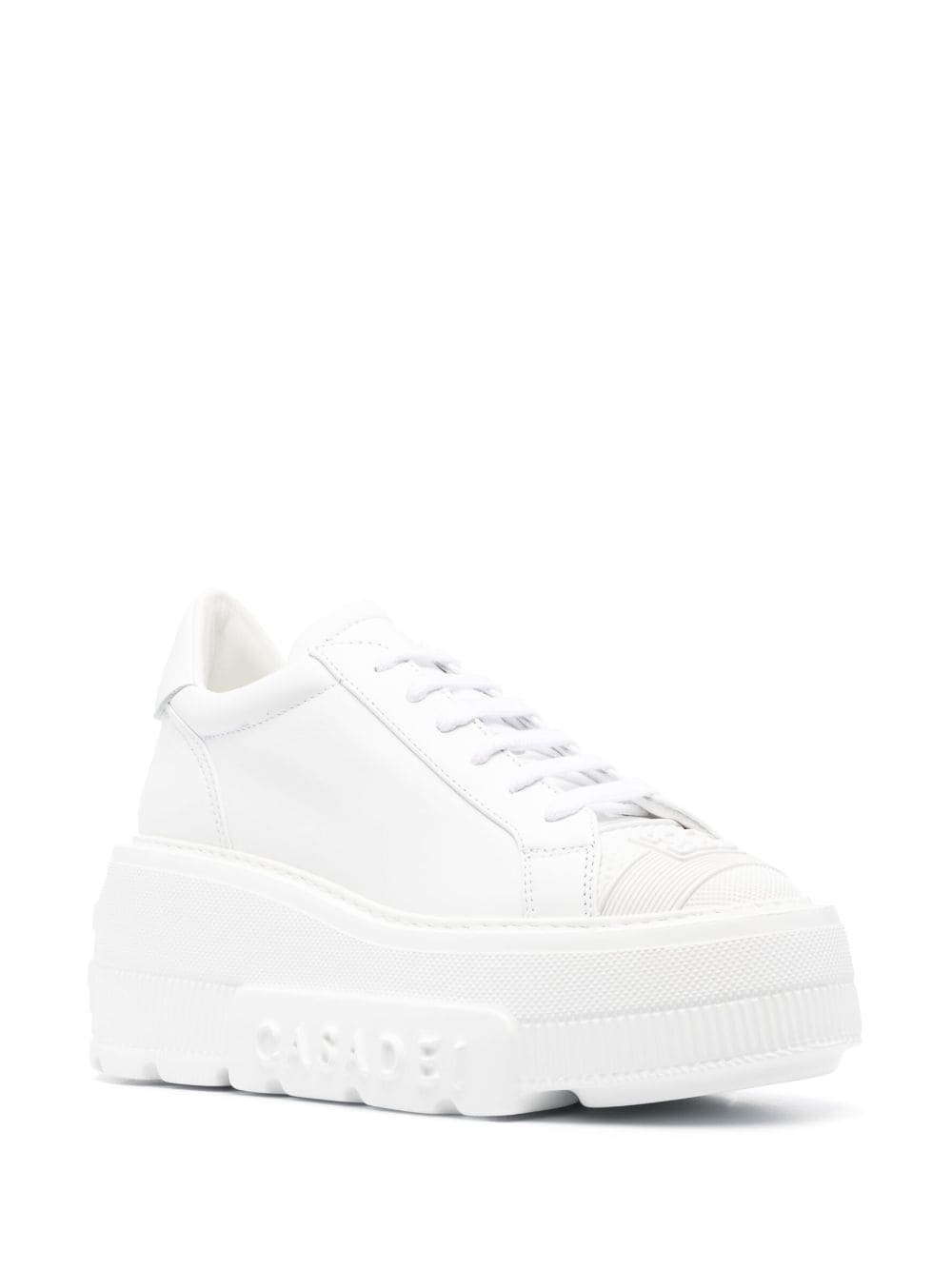 Nexus leather 75mm platform sneakers - 2